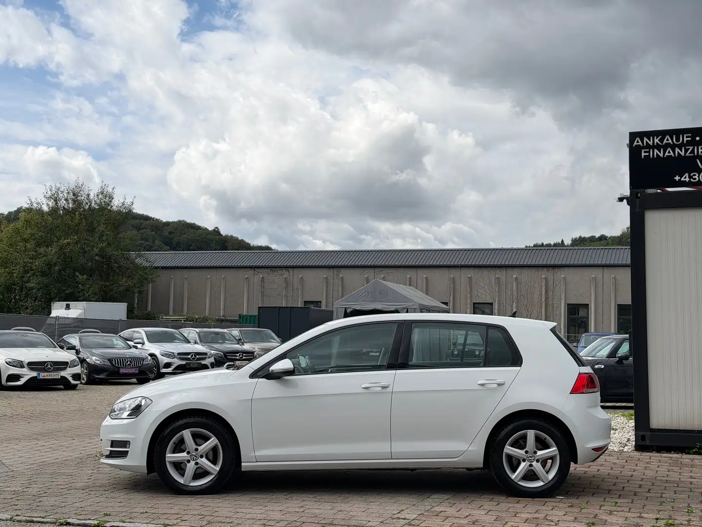 Volkswagen Golf 7 1,6 TDI Rabbit Finanzierung möglich Weiß - 2