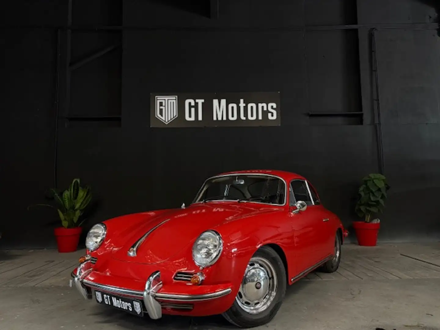 Porsche 356 SC - SUPER KARMANN - MATCHING NUMBERS Rojo - 1