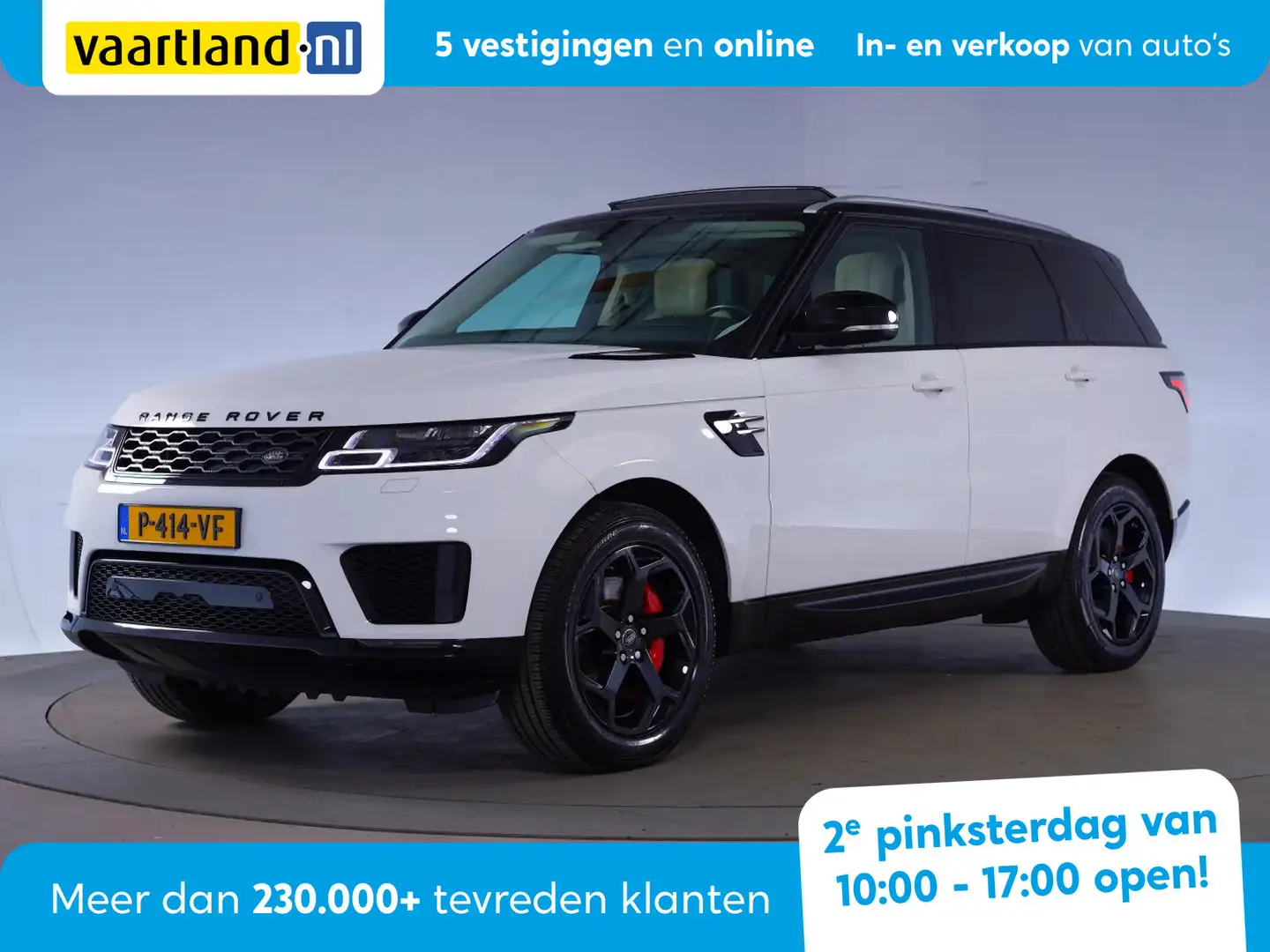 Land Rover Range Rover Sport 2.0 P400e HSE Dynamic [ Panorama Leder Navi ] Wit - 1