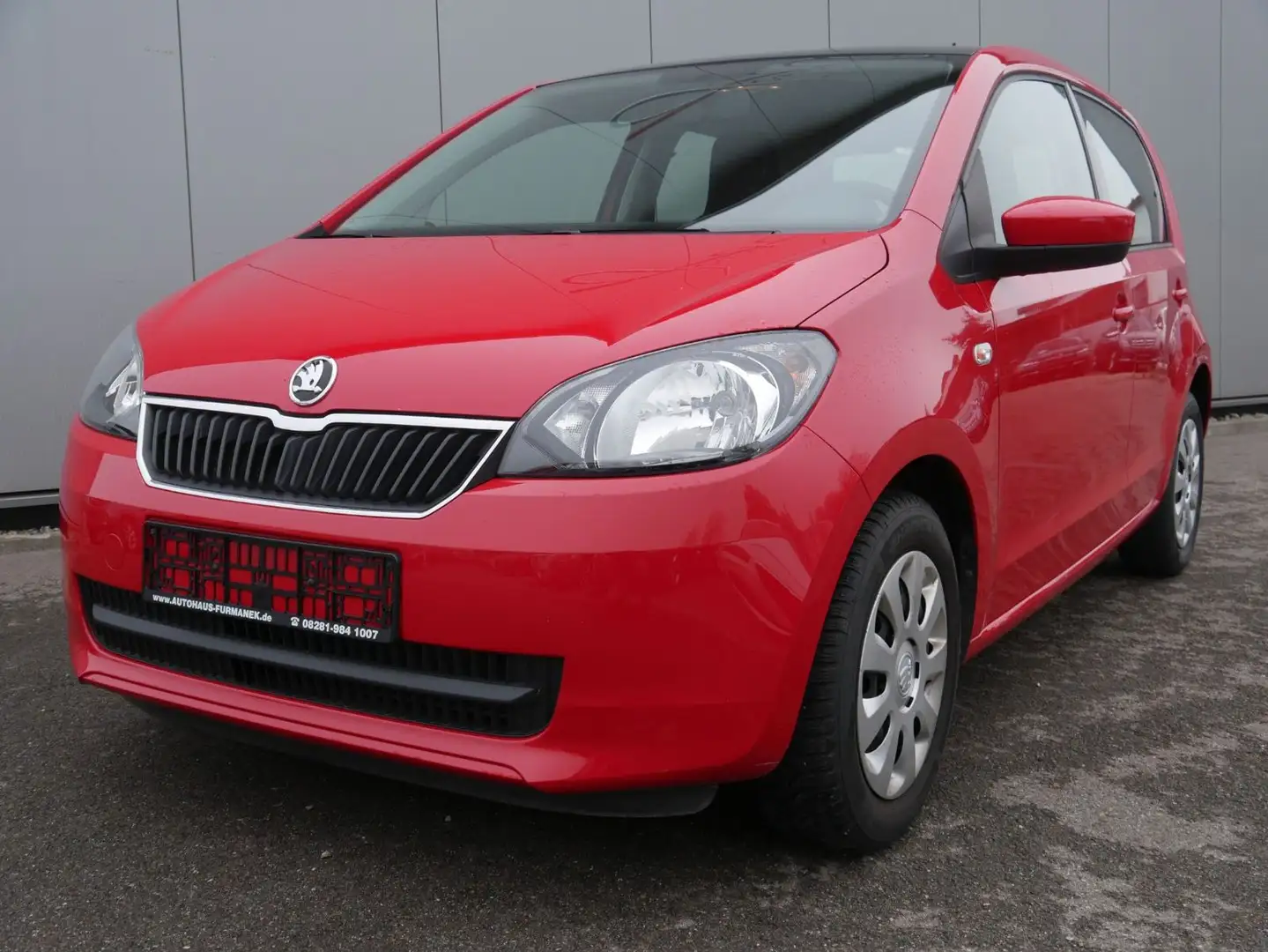 Skoda Citigo 1.0 Ambition PANO/CD-PLAYER Rot - 1