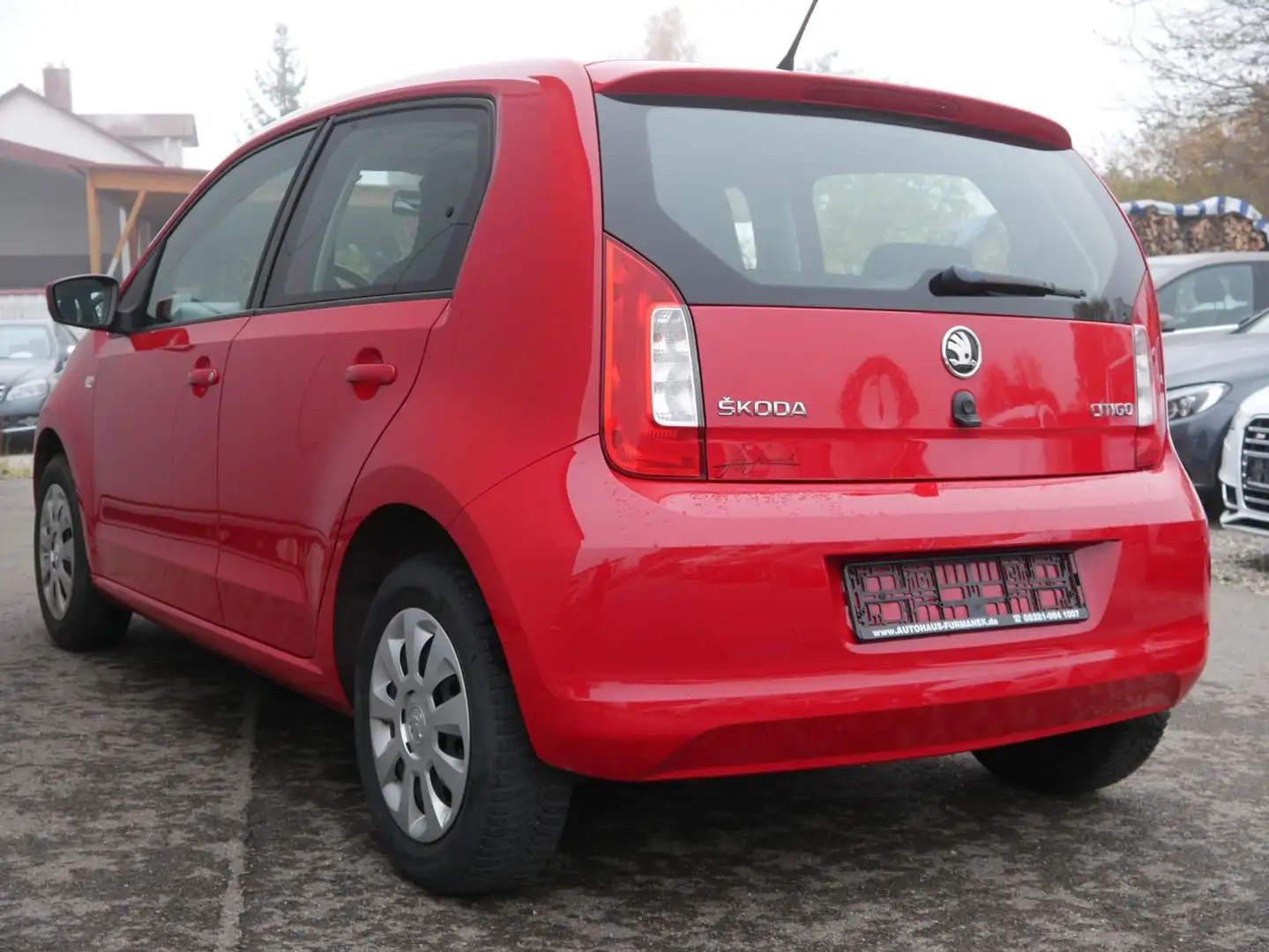 Skoda Citigo 1.0 Ambition PANO/CD-PLAYER Rot - 2