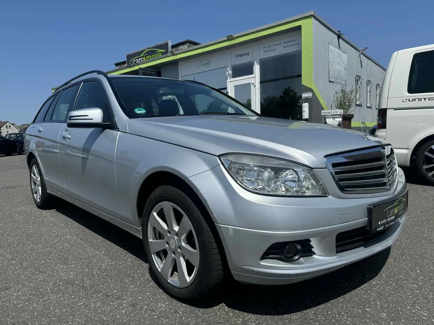 Mercedes-Benz C 200 C 200 T CDI (204.207)-KOMBI-KLIMAAUTOMATIK Gris - 1