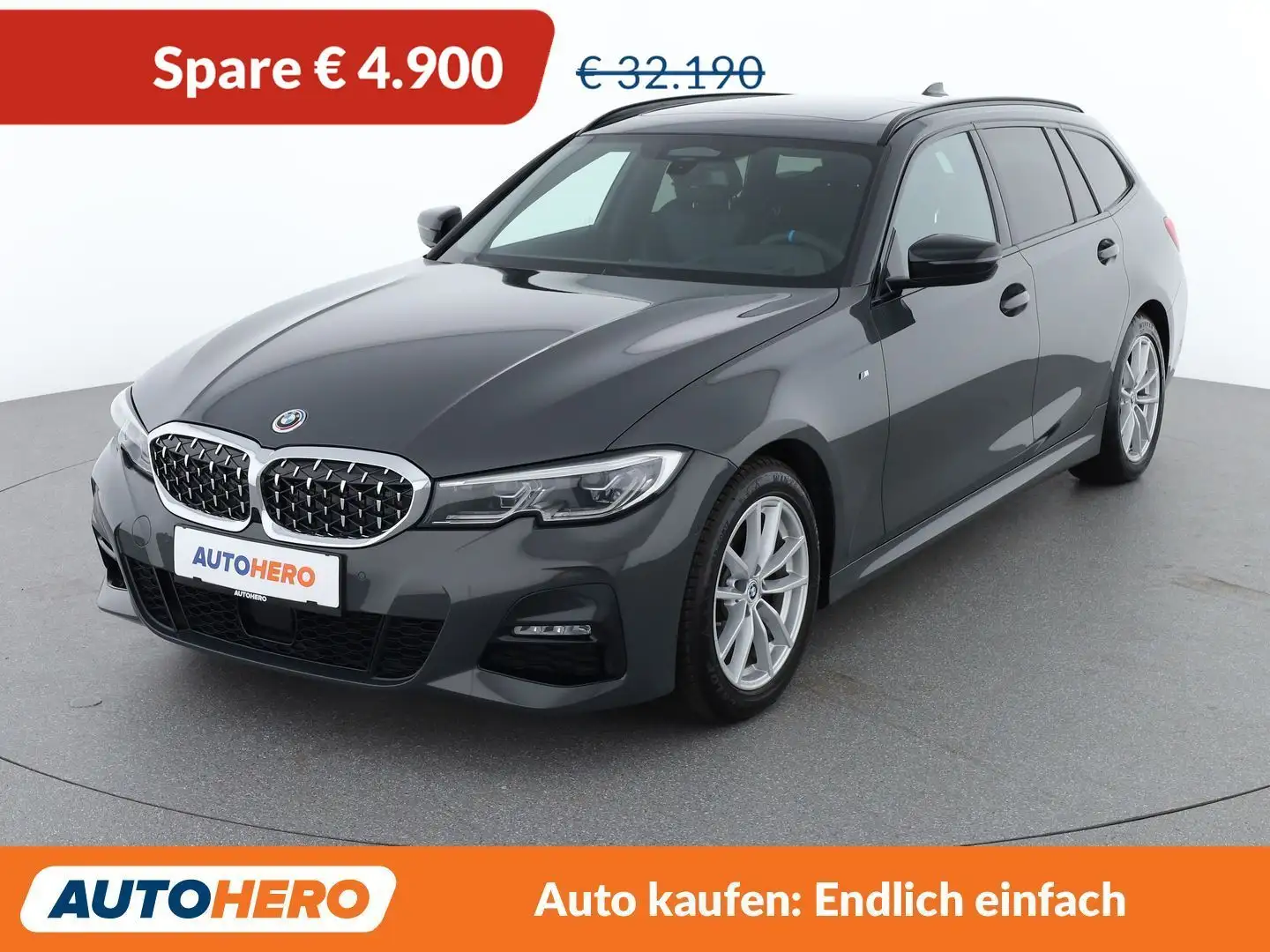 BMW 320 320d Mild-Hybrid xDrive M Sport Grau - 1