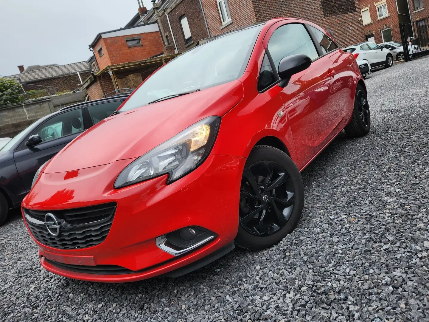 Opel Corsa Black Édition * Écran * Rouge - 1