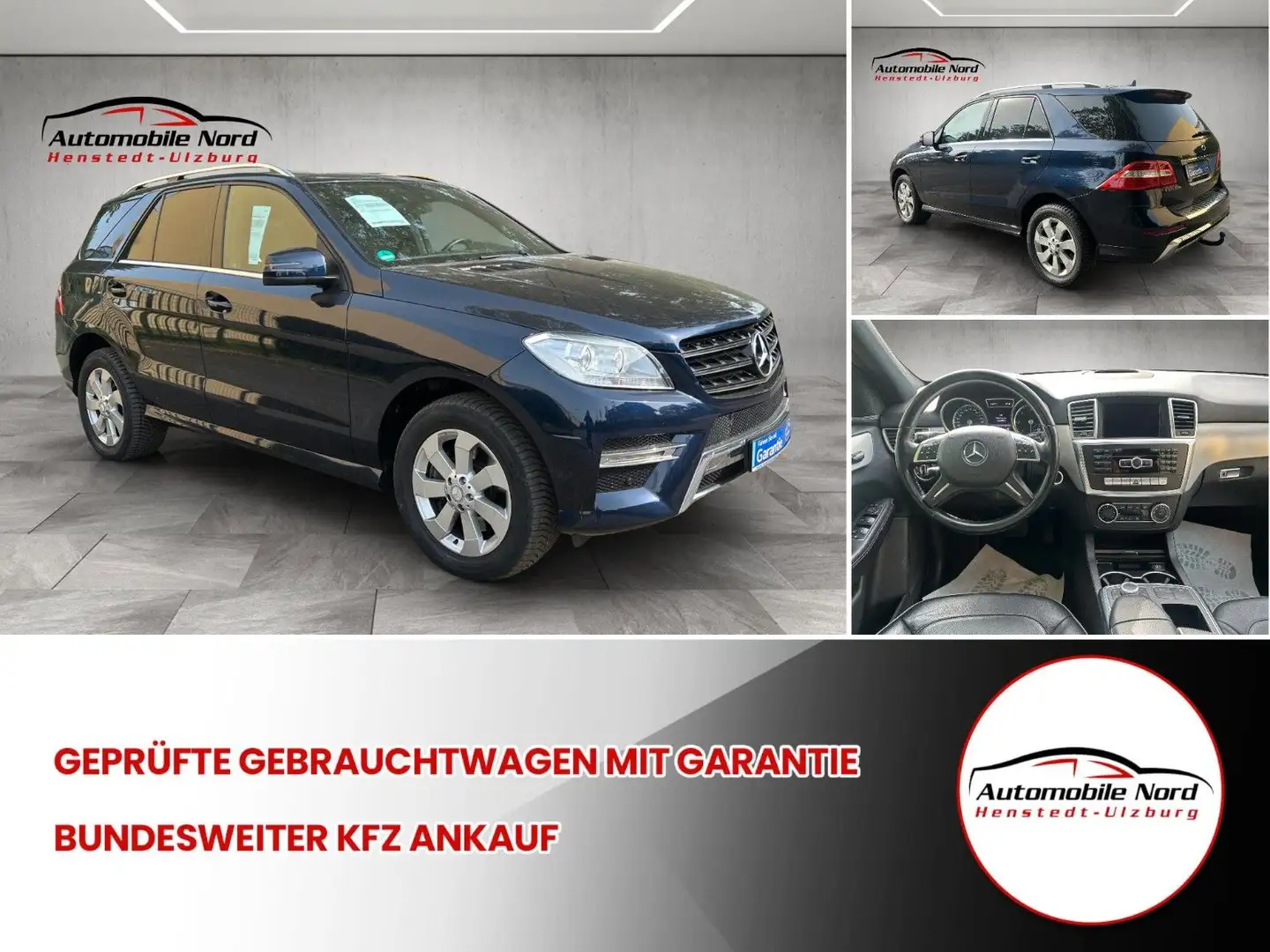 Mercedes-Benz ML 350 ML CDI BlueTec TÜV Neu + Garantie Azul - 1