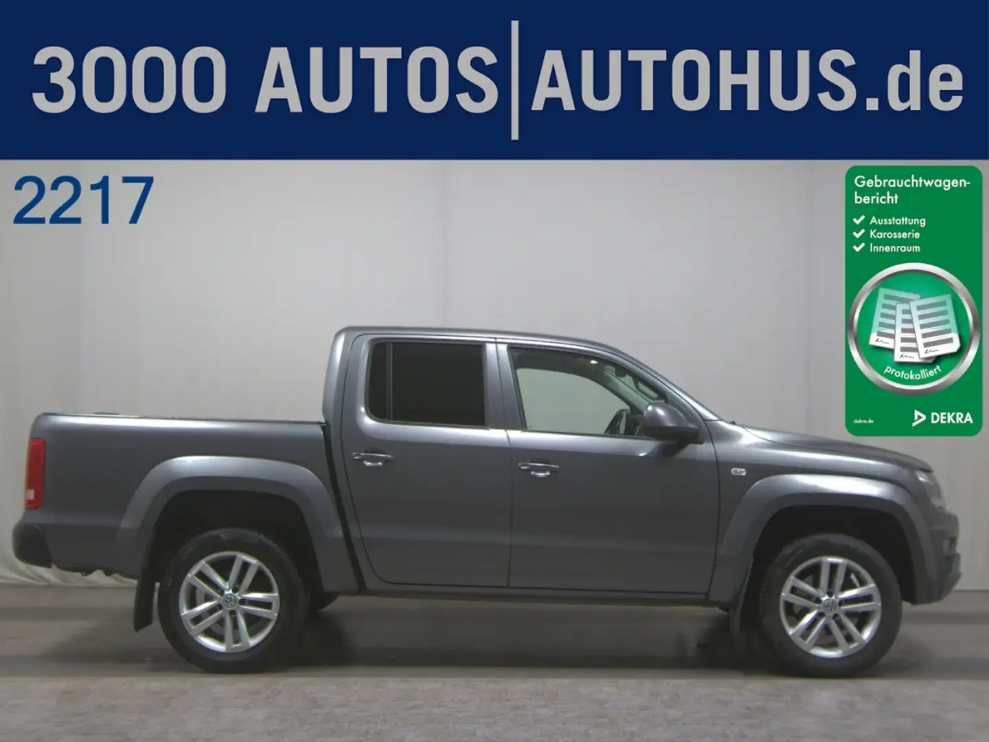 Volkswagen Amarok 3.0 TDI 4M Comf. Navi AHK RFK Sthzg Gri - 1