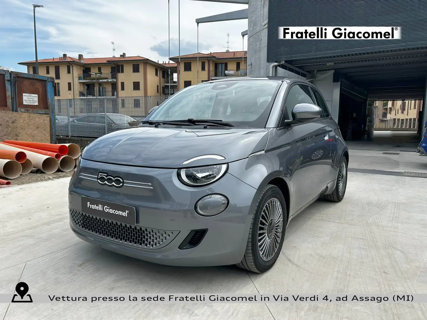 Fiat 500e 3+1 42 kwh icon + Grigio - 1
