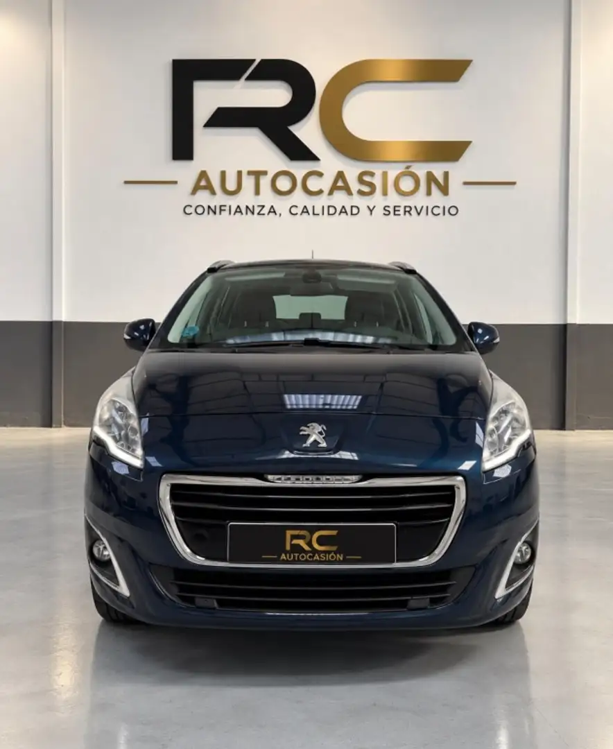 Peugeot 5008 1.6 BlueHDI Allure 7 pl. 120 Azul - 2