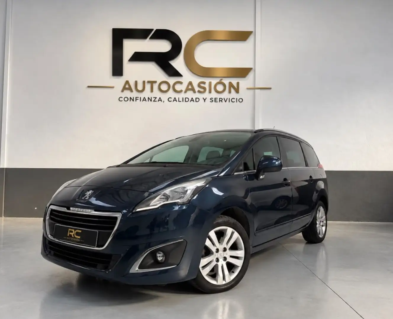 Peugeot 5008 1.6 BlueHDI Allure 7 pl. 120 Azul - 1
