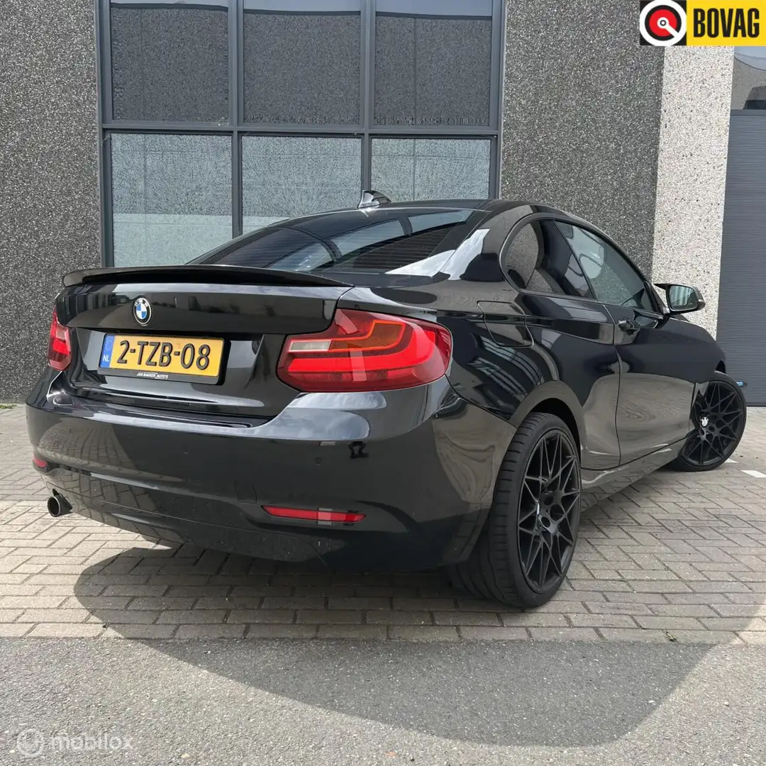 BMW 220 2-serie Coupé 220d Executive Negro - 1