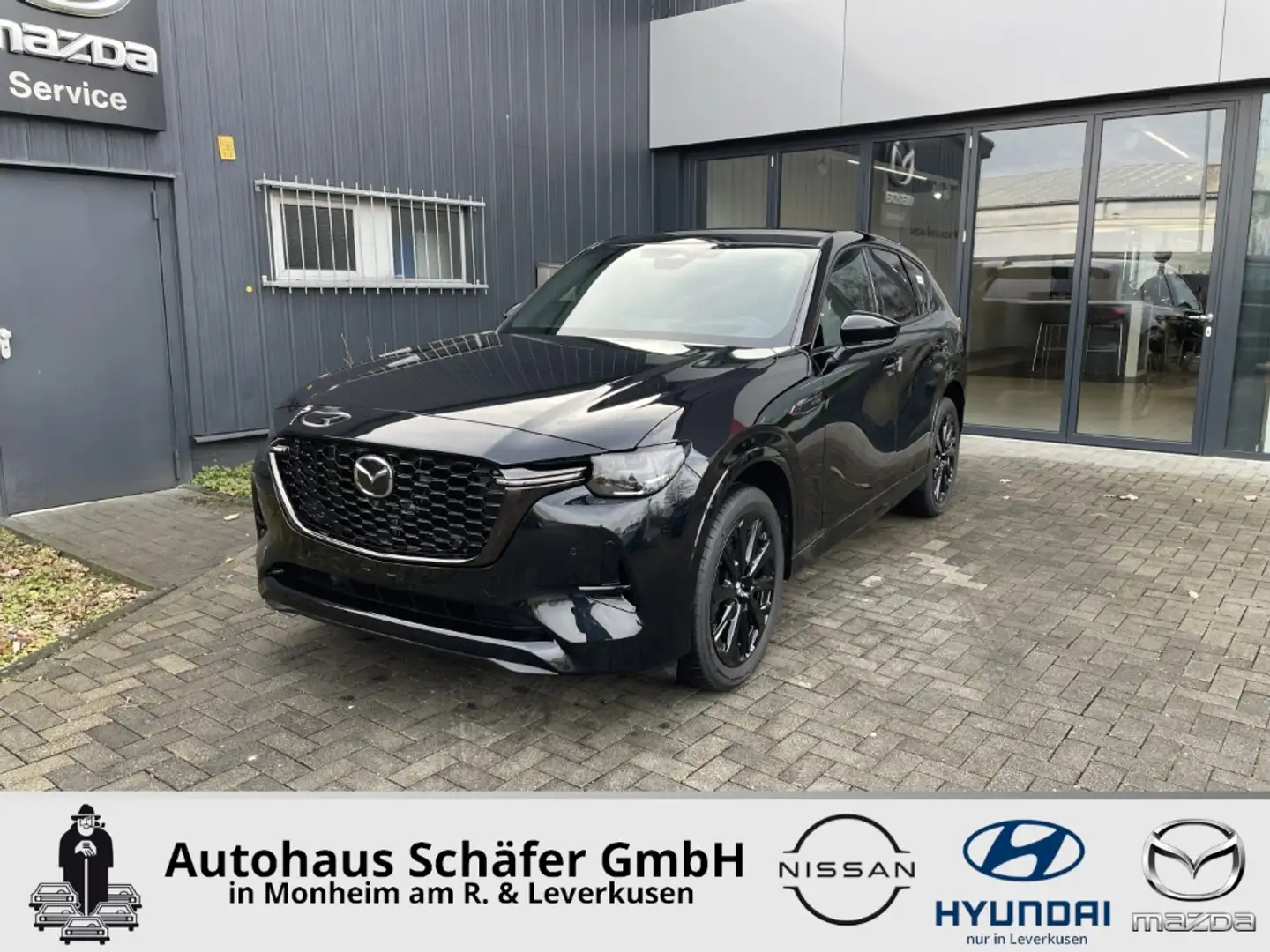 Mazda CX-60 HOMURA e-Skyactiv D 3.3l COSO-P HUD Navi Leder Dig Noir - 1