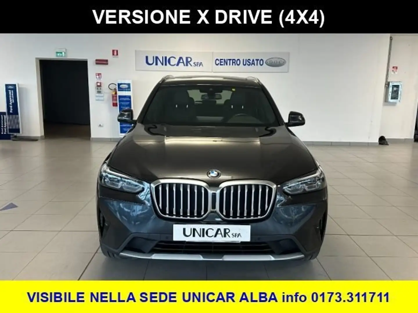 BMW X3 2.000 DIESEL 190 CV 20D X DRIVE 4WD C.AUTO Grigio - 2