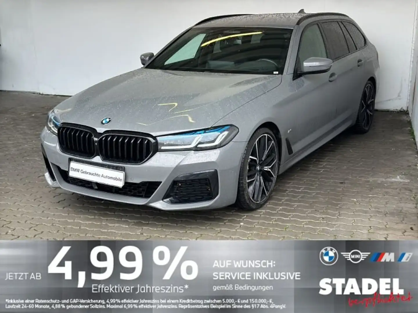 BMW 530 d Tour. M Sport Navi.Laser.ACC.360°.HuD.KomfZ Grau - 1