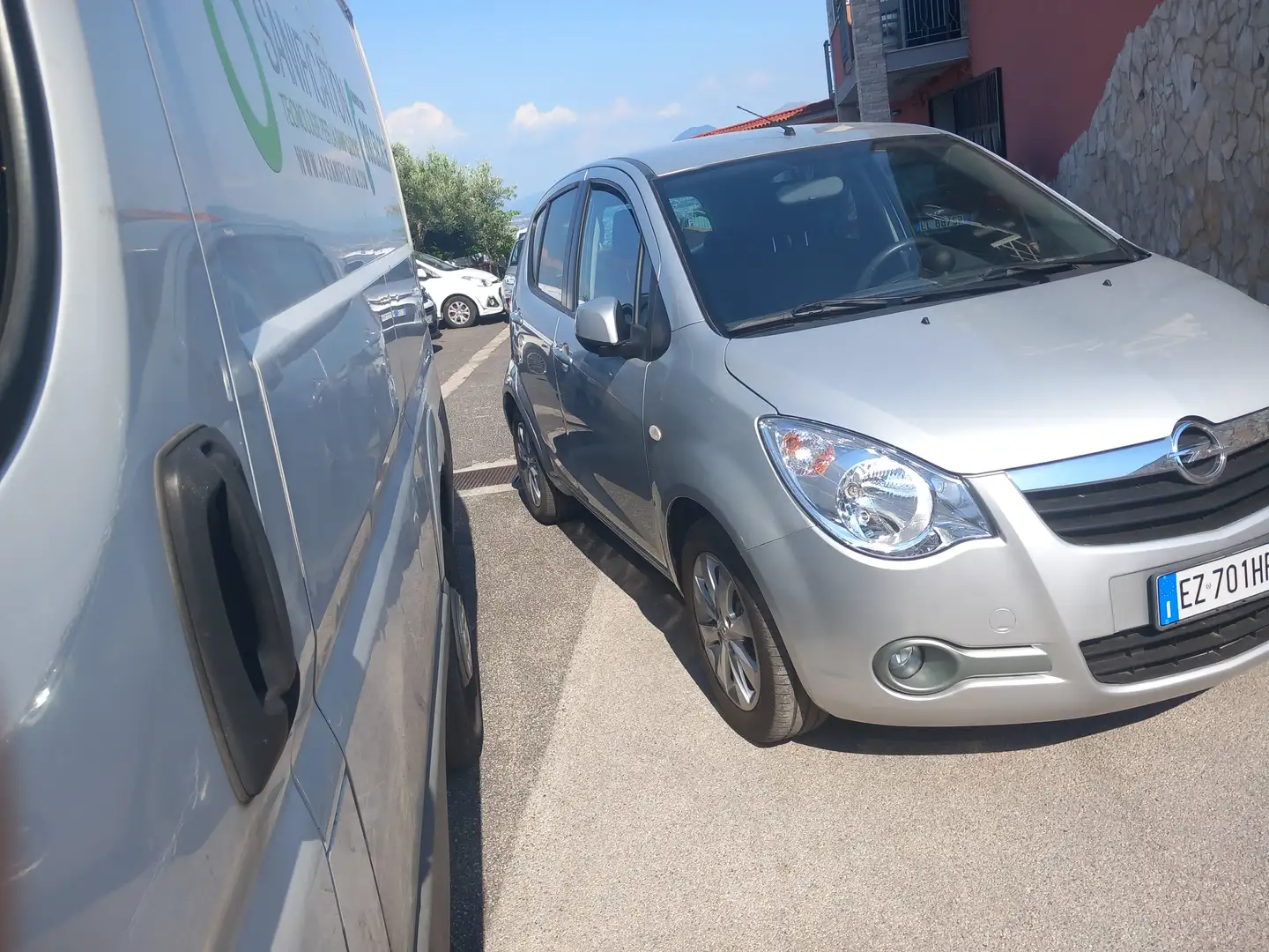 Opel Agila Agila II 2008 1.2 Elective 94cv Срібний - 1