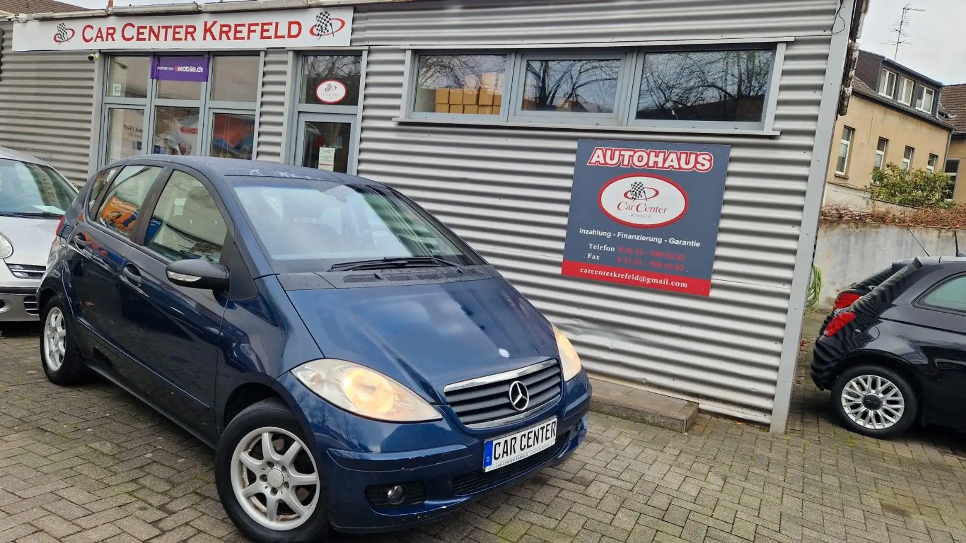 Mercedes-Benz A 150 ANHÄNGERKUPPLUNG+SITZHEIZUNG+ALLWETTER Blau - 1