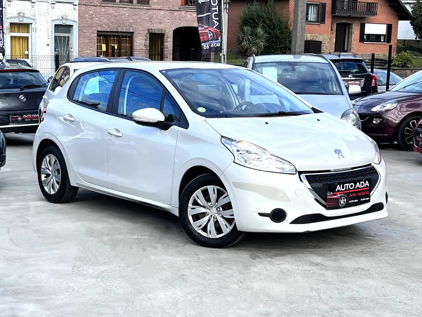 Peugeot 208 1.4 HDi--AIRCO--GARANTIE 12 MOIS-- Blanc - 2