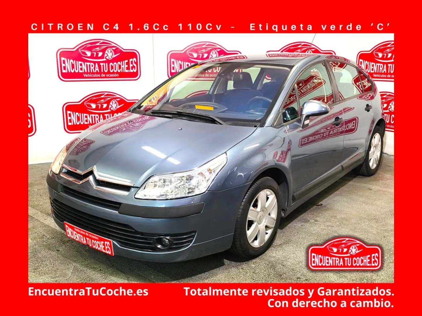 Citroen C4 1.6i 16v Collection Gris - 1