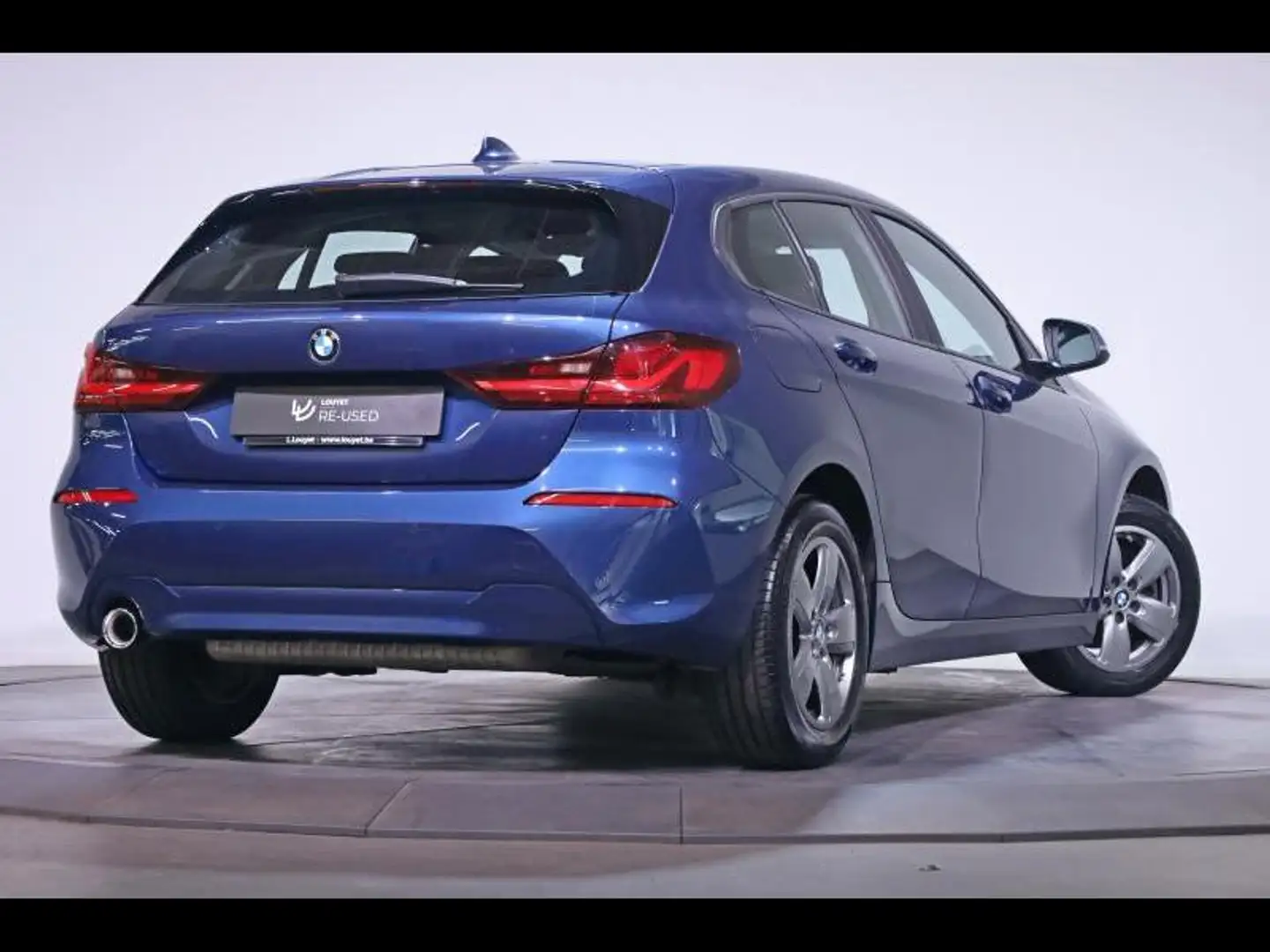 BMW 116 i Hatch Azul - 2