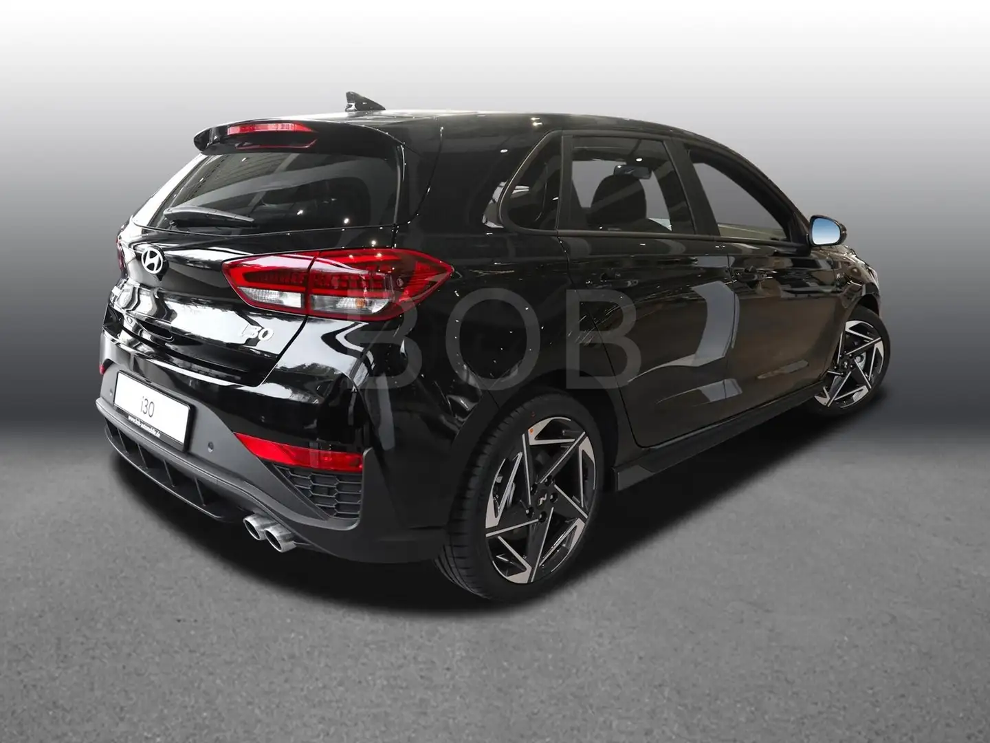 Hyundai i30 1.5 T-GDI 48V 6-MT 2WD N LINE Panoramadach Schwarz - 2