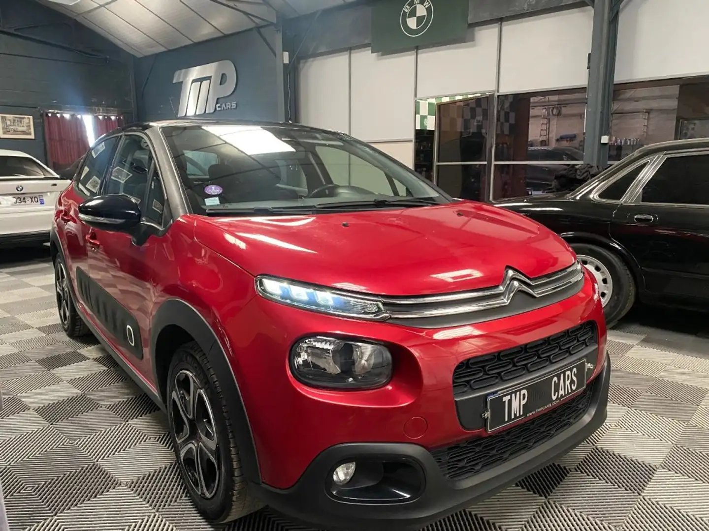 Citroen C3 1.2i 82ch E85 Éthanol Shine GPS Bluetooth Rosso - 1