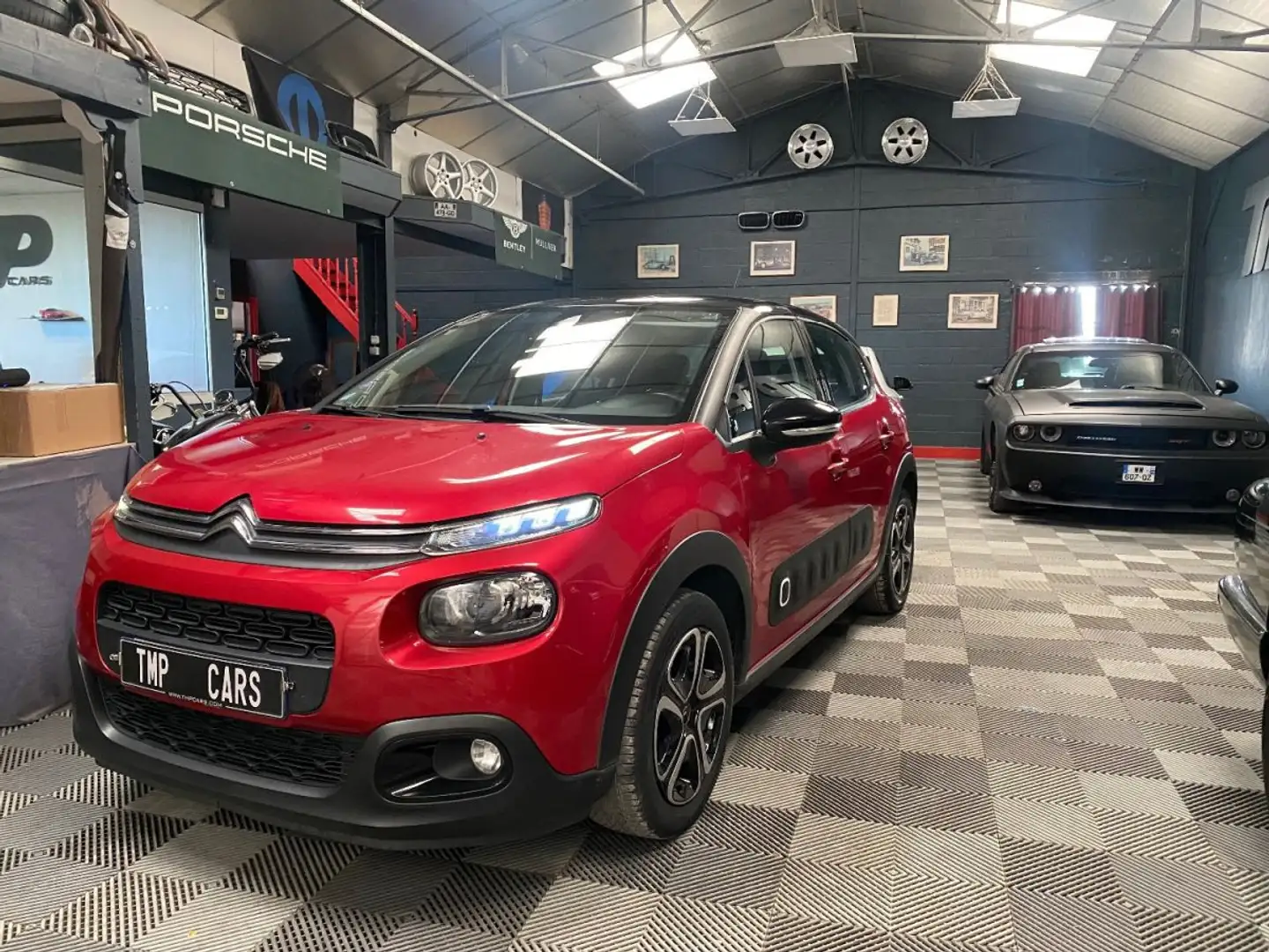 Citroen C3 1.2i 82ch E85 Éthanol Shine GPS Bluetooth Rosso - 2