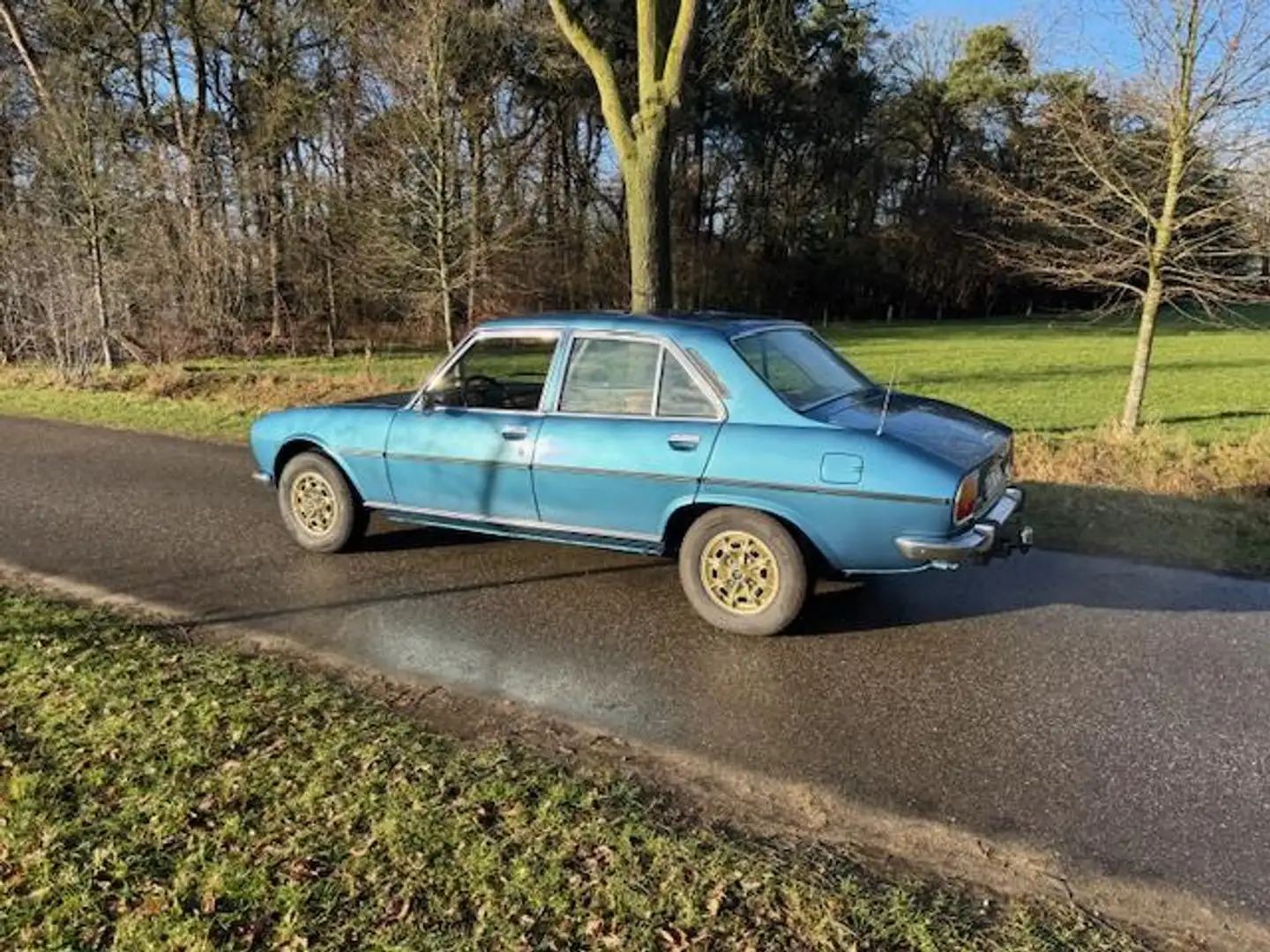 Peugeot 504 2.0 GL Sedan automaat 1976 Topstaat!!! Blau - 2