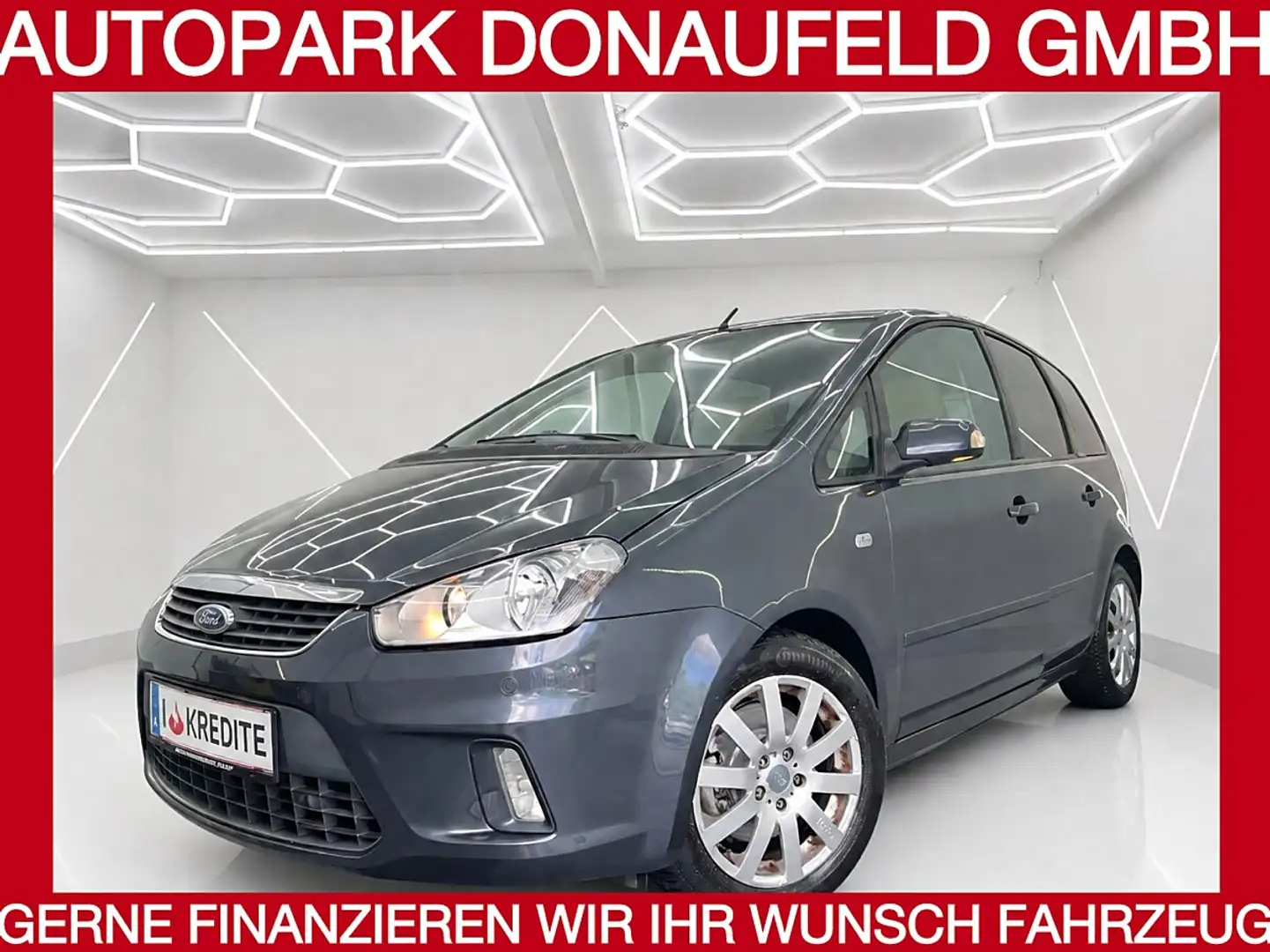Ford C-Max C-MAX Ghia 2,0 Aut. -NEUES PICKERL-GEPFLEGT- Grau - 1