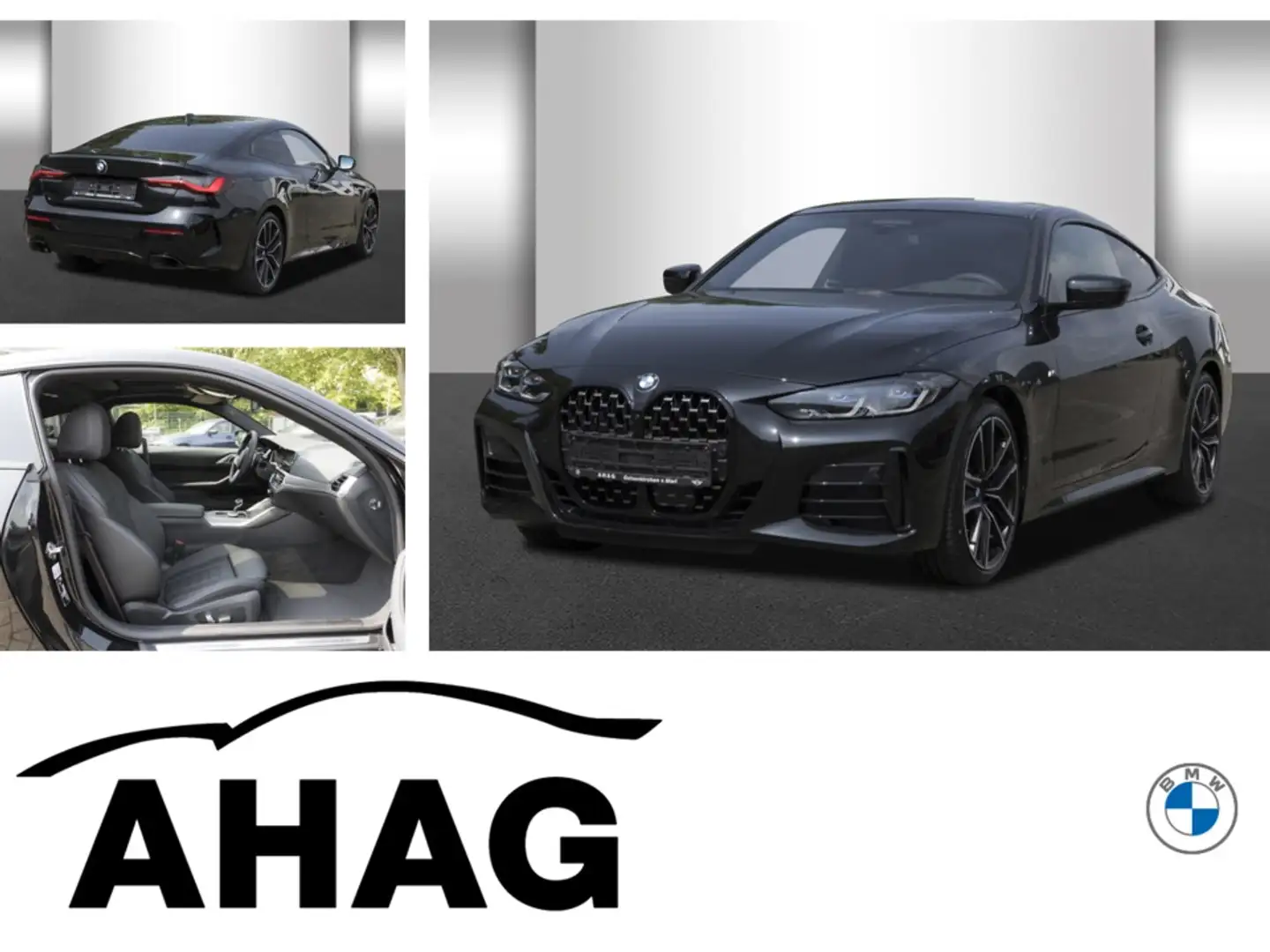 BMW 440 M440d xDrive Coupe nur LeaRate Black - 1