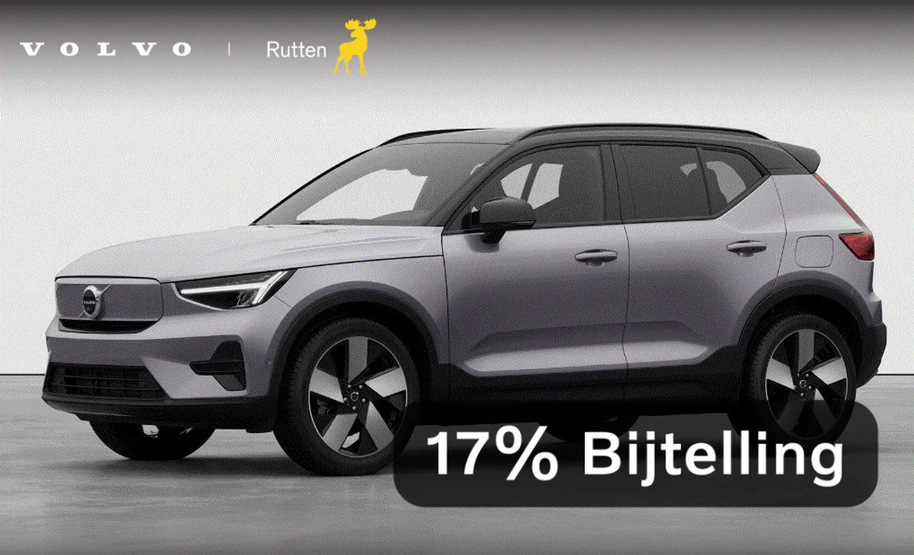 Volvo EX40 252PK Single Motor Extended Range 82 kWh Plus / Lo Zilver - 1