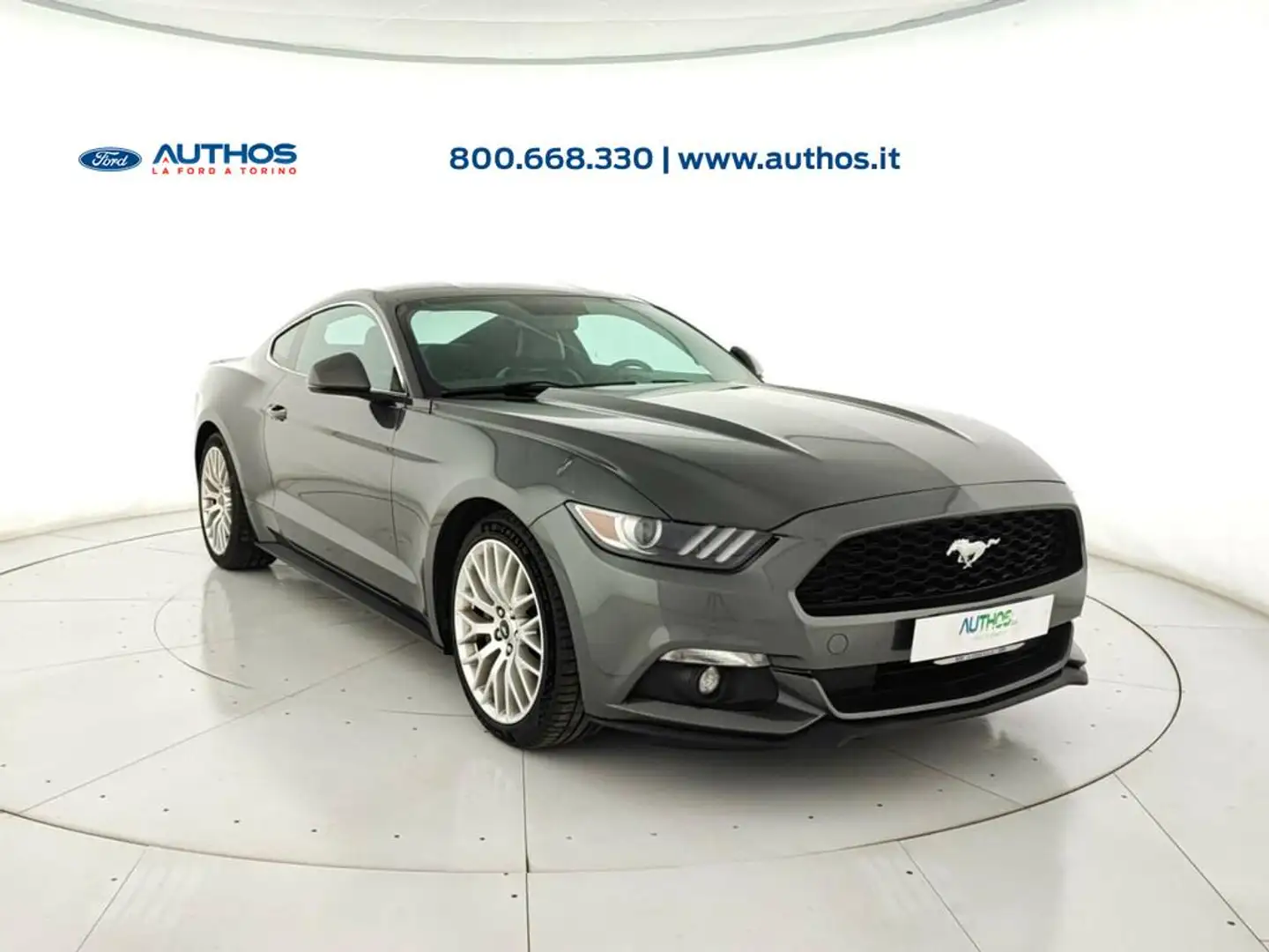 Ford Mustang Coupe 2.3 ecoboost 317cv Grigio - 2