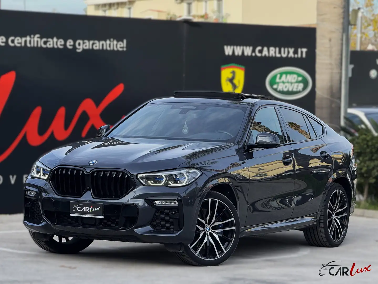BMW X6 xDrive30d Msport 265CV TETTO FARI LASER CAM 3D Grigio - 1