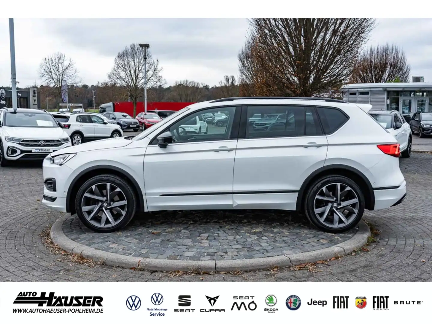 SEAT Tarraco FR 2.0 TDI DSG 4Drive AHK STANDHZG BEATS AREA-VIEW Weiß - 2