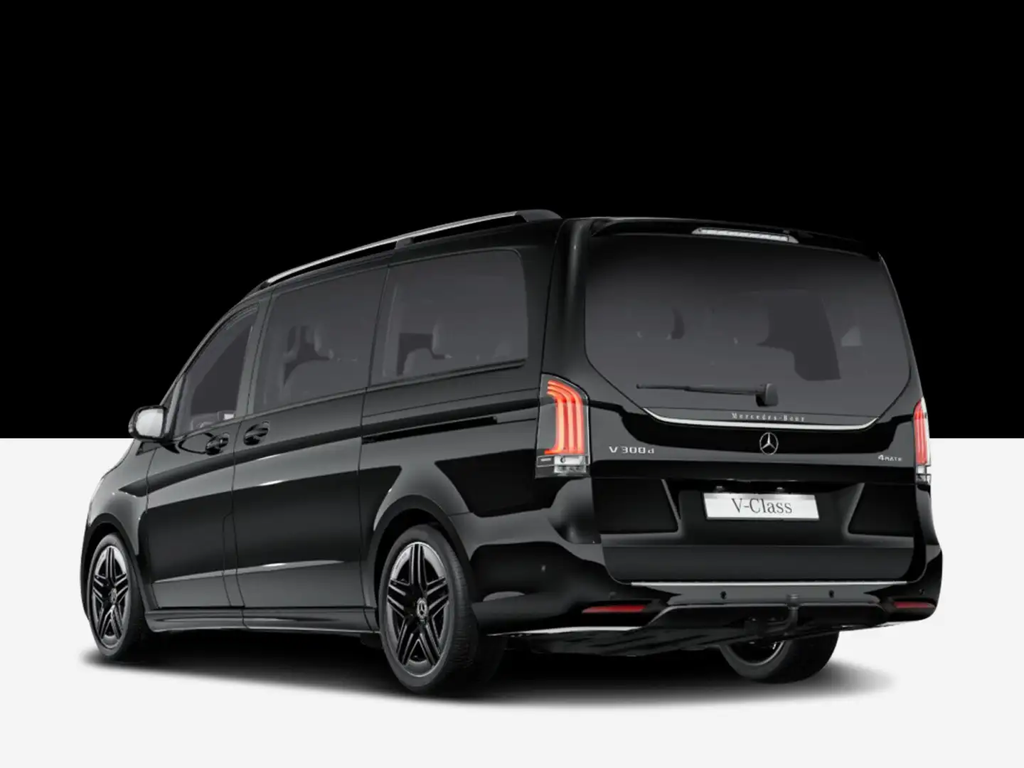 Mercedes-Benz V 300 V 300 d 4MATIC EXCLUSIVE Lang AMG Line/Basic/Navi Noir - 2