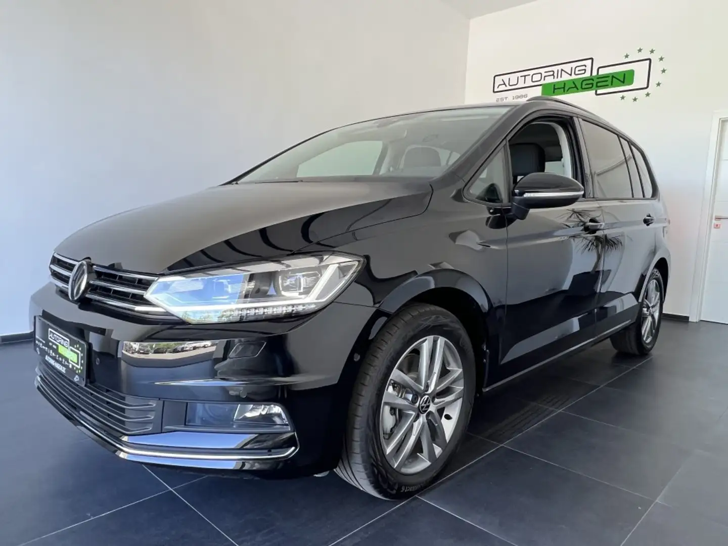 Volkswagen Touran DSG 7-Sitzer|AHK|el.HK|ACC|IQ.Light|Navi Noir - 1