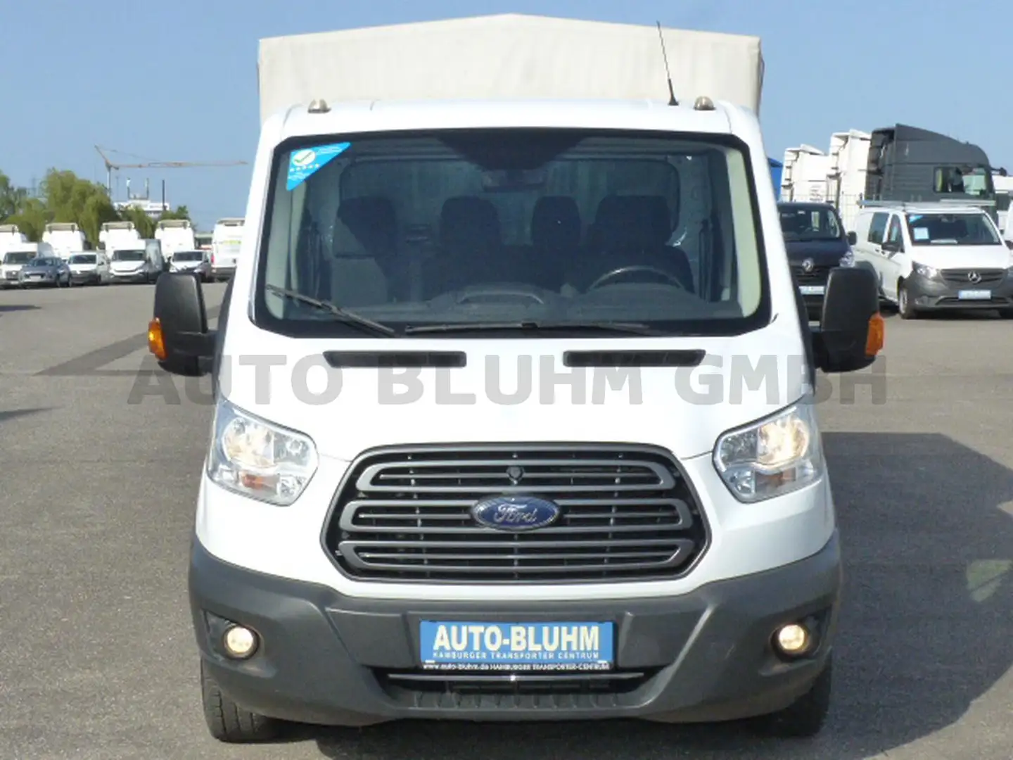 Ford Transit 350-EB Doka Plane L3 AC Stdhzg AHK 2.6T Blanco - 2