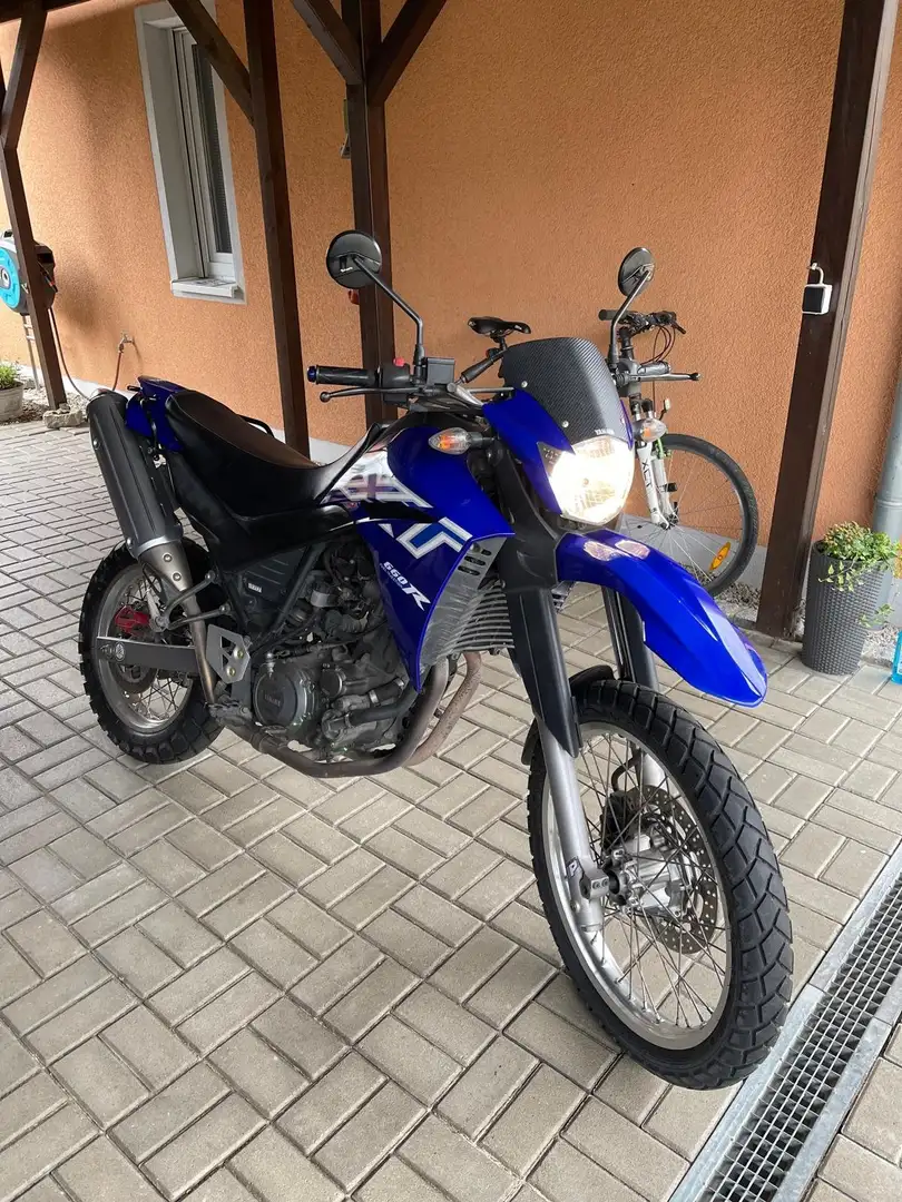 Yamaha XT 660 R Azul - 2