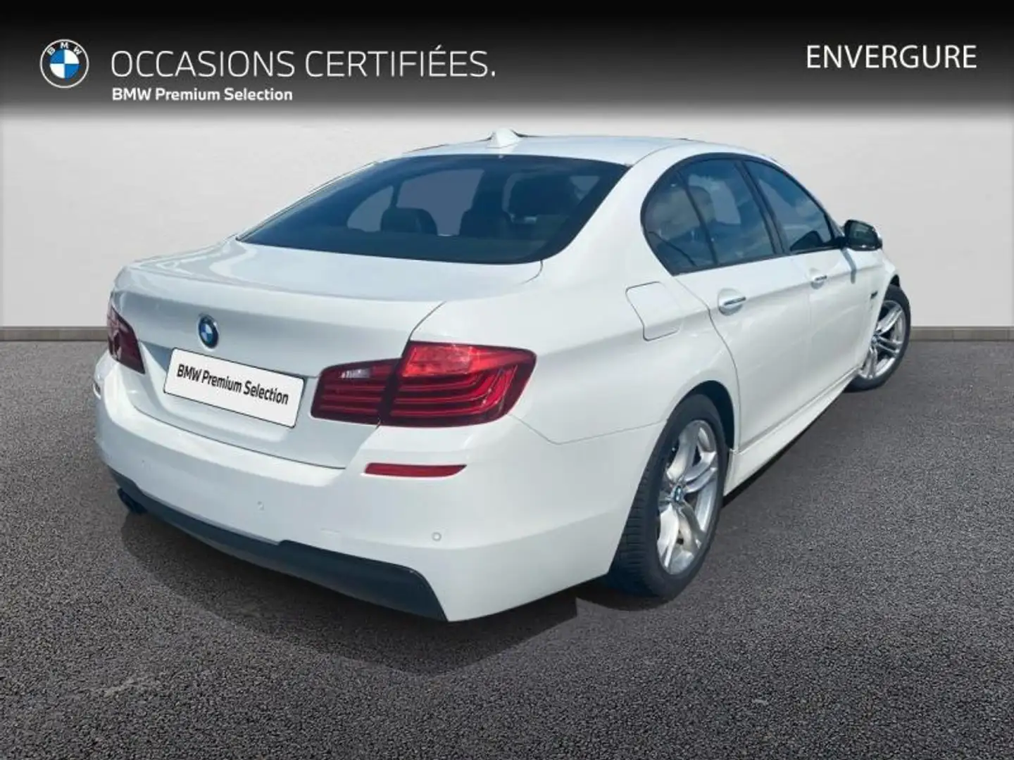 BMW 520 520dA 190ch M Sport Blanc - 2