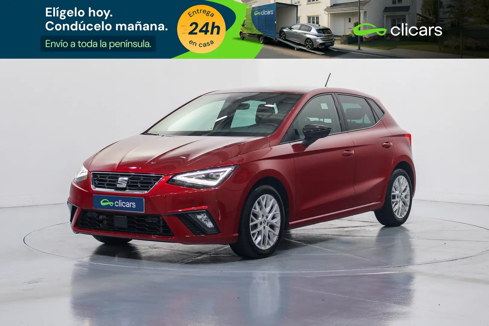 SEAT Ibiza 1.0 TSI S&S FR 110 Rojo - 1