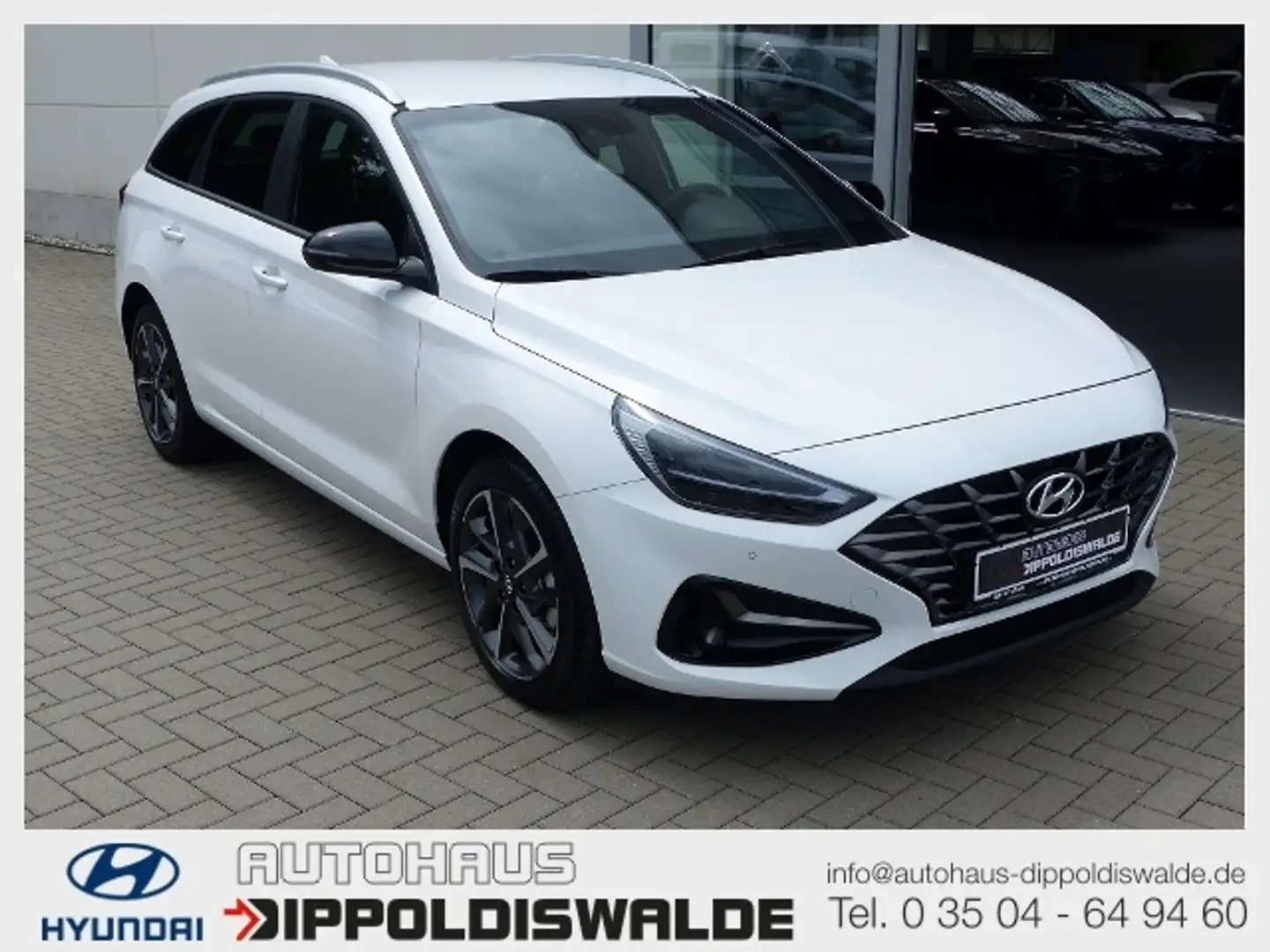 Hyundai i30 Kombi 1.0 T-GDi 7-DCT Connect & Go * Blanc - 1