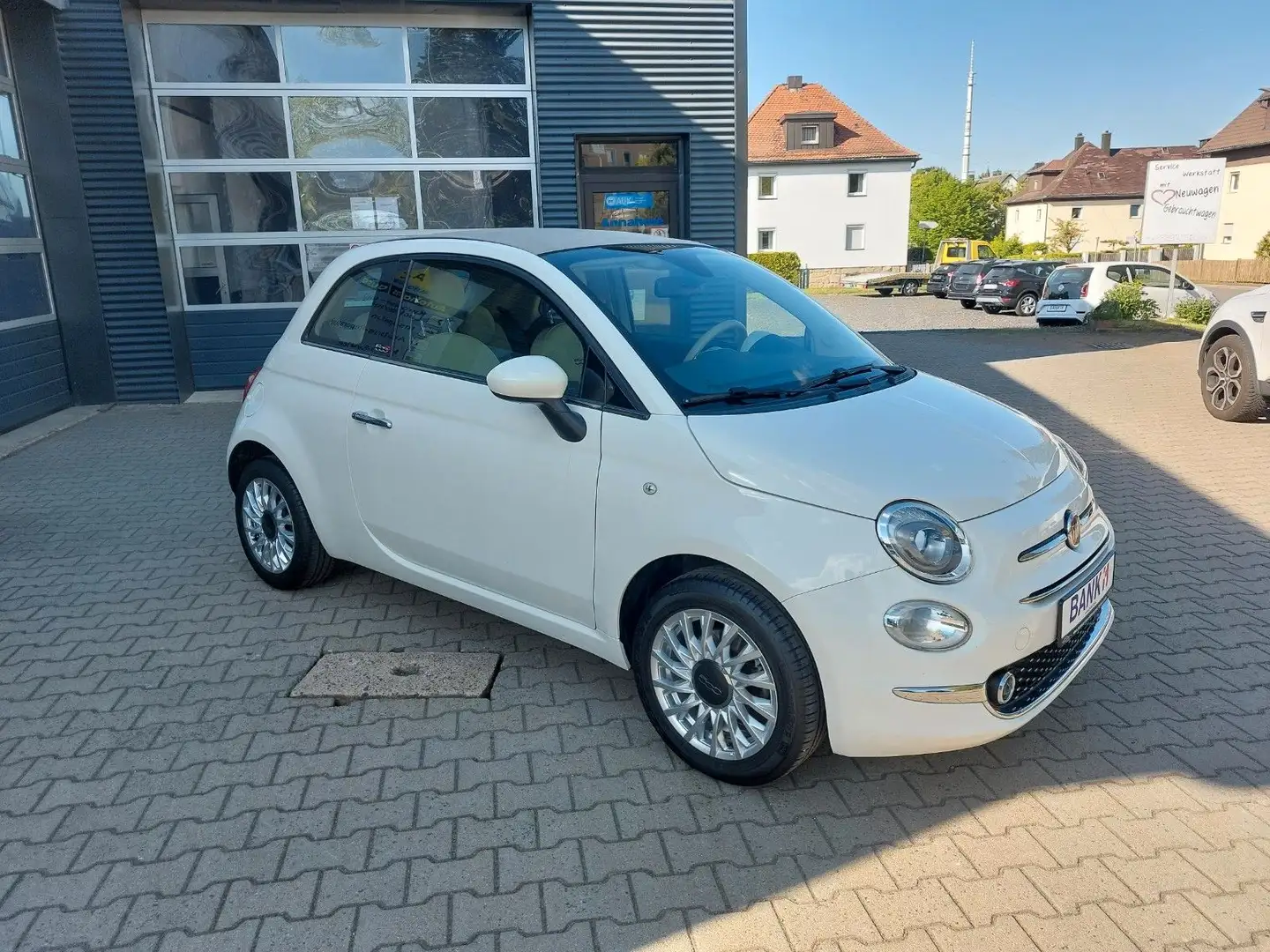 Fiat 500 Weiß - 2