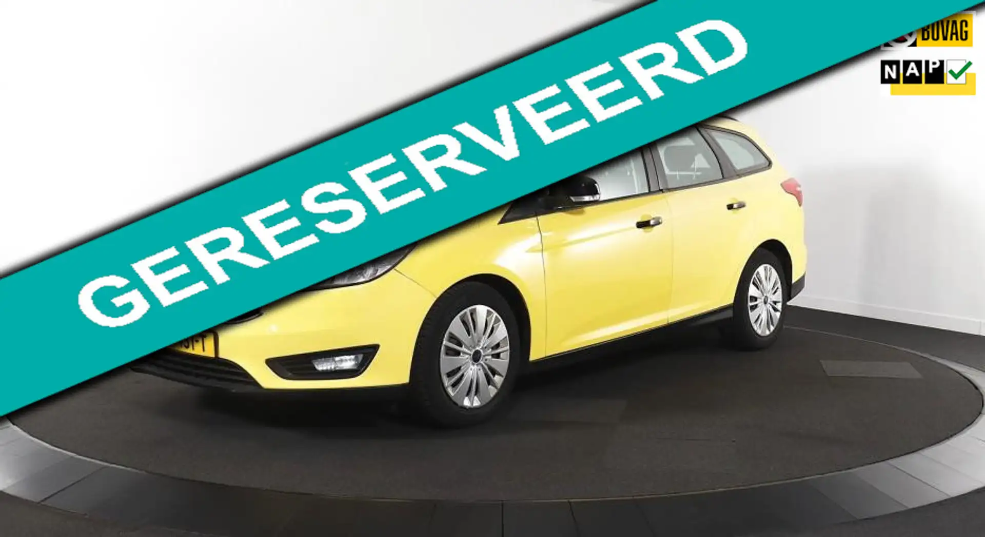 Ford Focus Wagon 1.5 TDCI Lease Edition APPLE CARPLAY/TREKHAA Jaune - 1