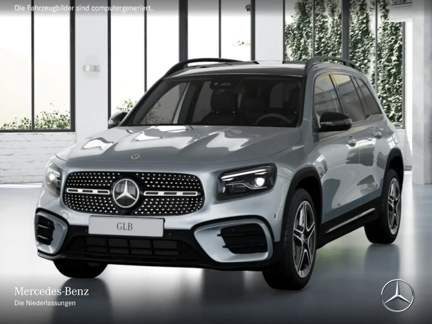 Mercedes-Benz GLB 200 AMG+NIGHT+PANO+MULTIBEAM+KAMERA+19"+TOTW Silber - 2