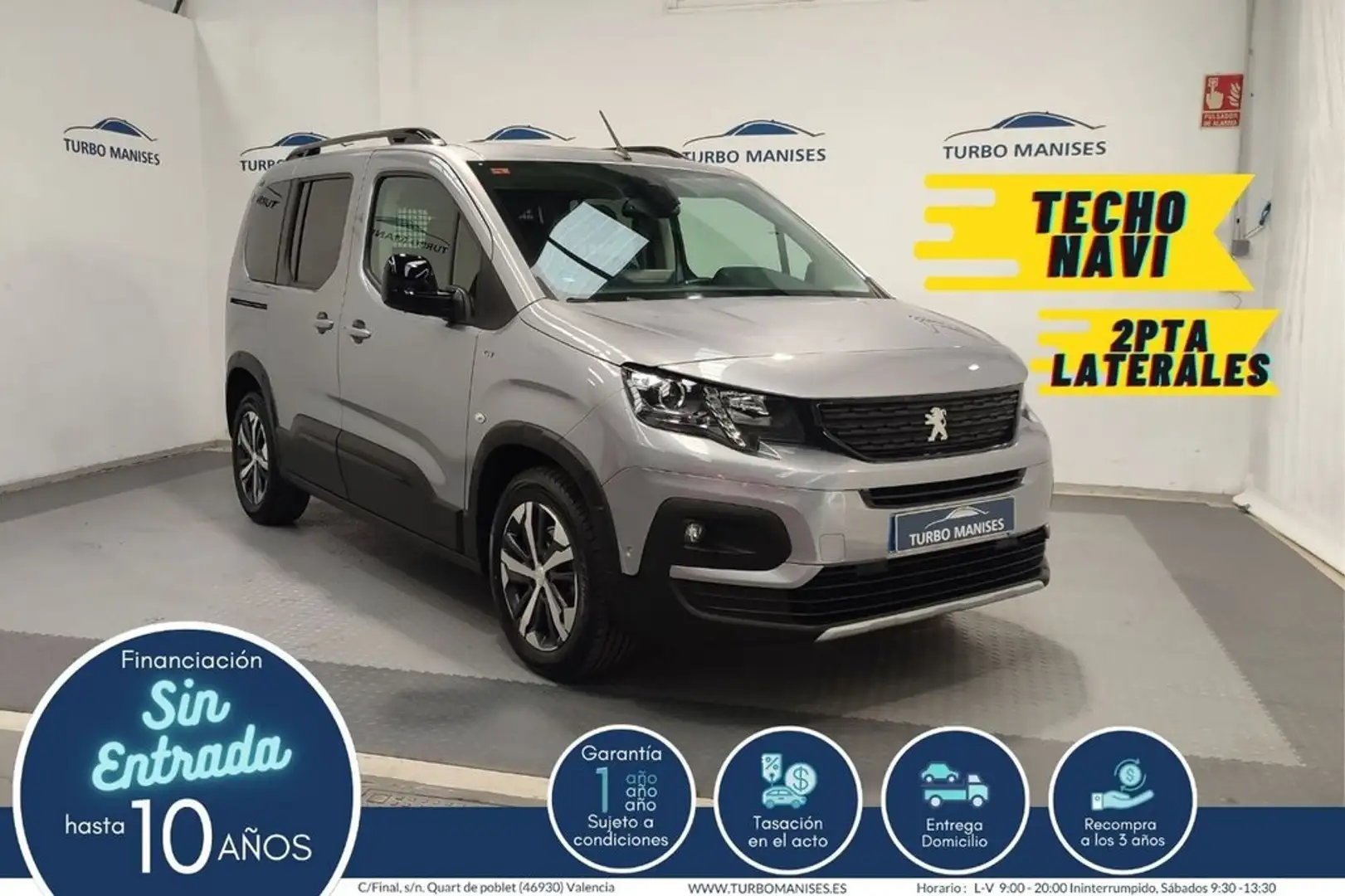 Peugeot Rifter 1.5BlueHDi S&S Standard GT Line 100 Amarillo - 2