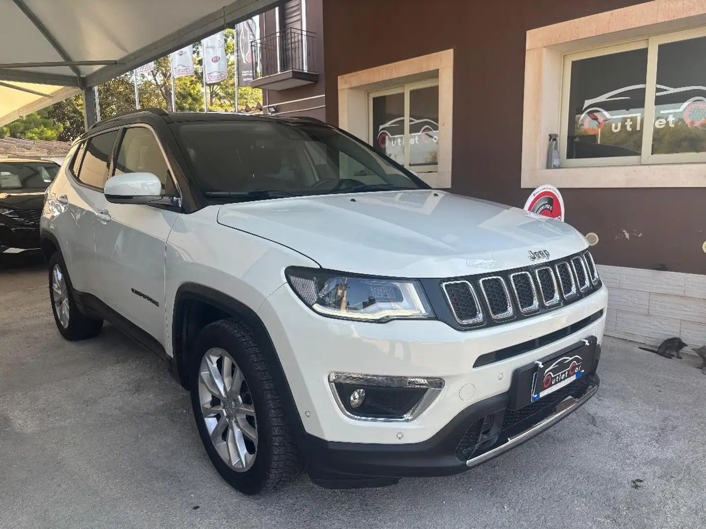 Jeep Compass 1.6 Mjt II 2WD Limited Bianco - 1