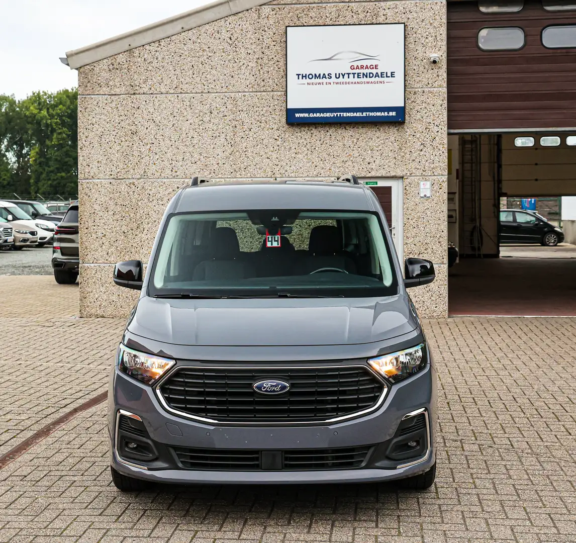 Ford Tourneo Connect PARKEERSENSOREN-VOOR+ACHTER*ZETELVERWARMING*AIRCO* Gris - 2