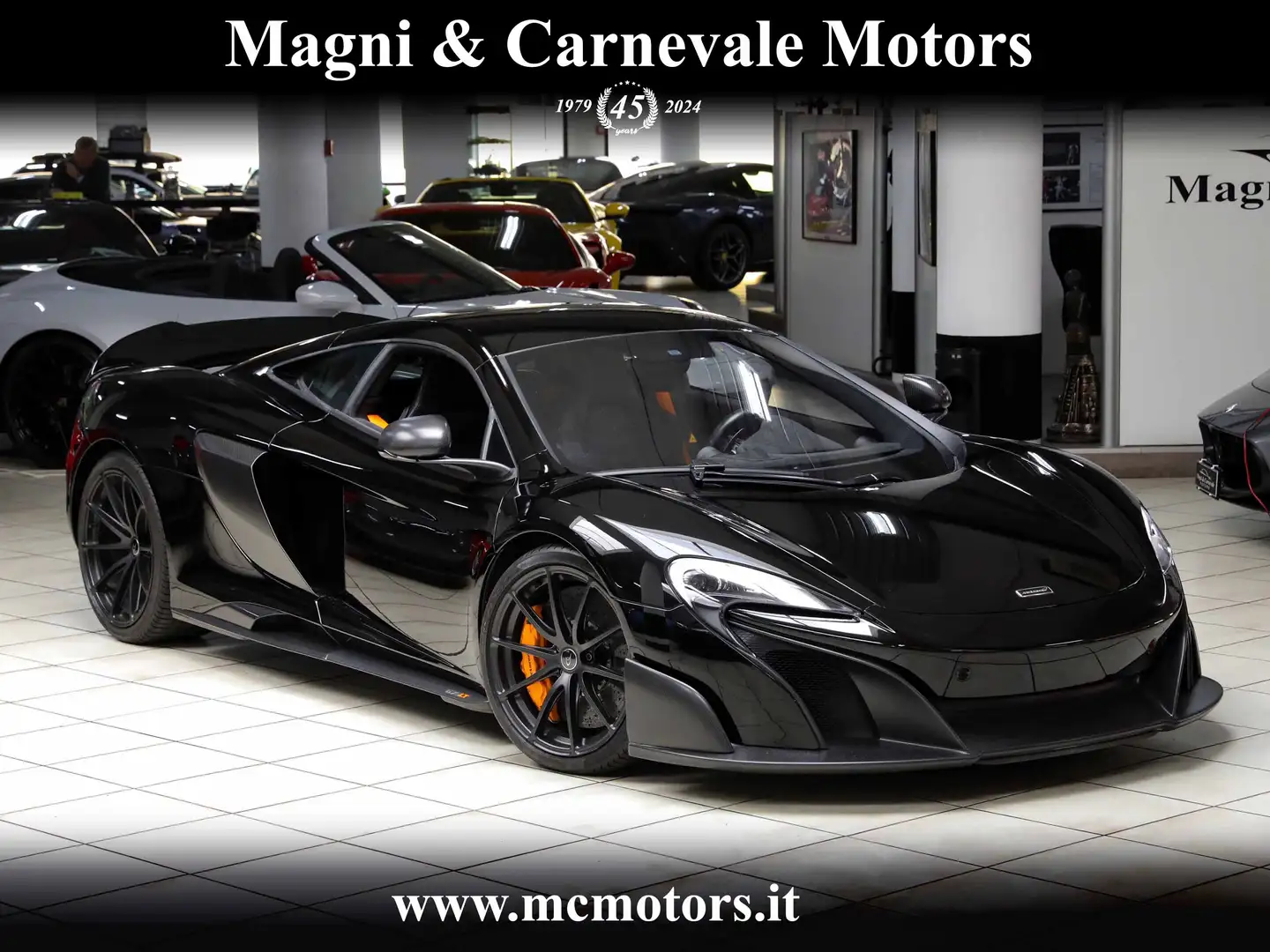 McLaren 675LT 1 OF 500|FULL CARBON PACK|LIFT SYSTEM|MERIDIAN| Zwart - 1