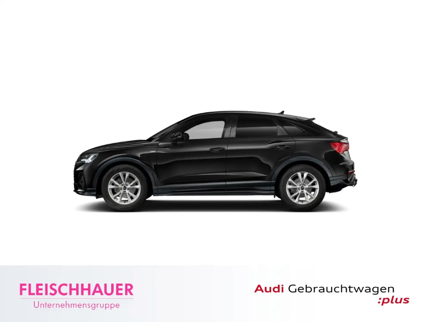 Audi Q3 Sportback S line 35 TDI AHK Optik Paket schwarz Schwarz - 2