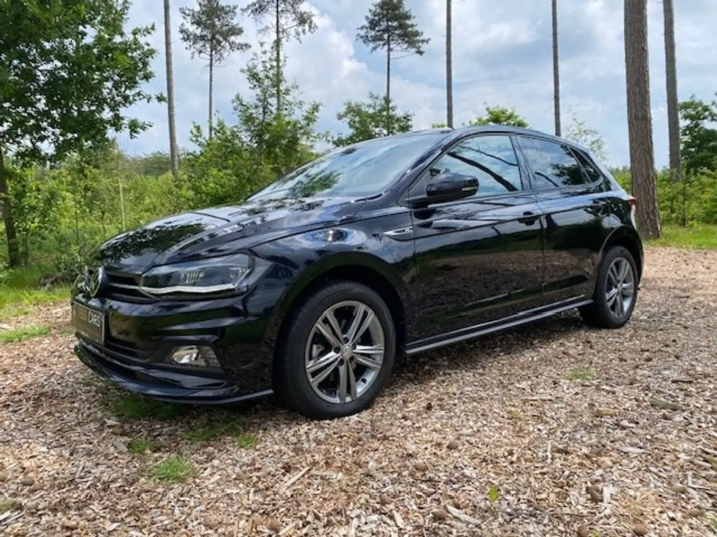 Volkswagen Polo ,R-Line,DSG Automaat,LED,Digitaal displ,Airco,... Noir - 1