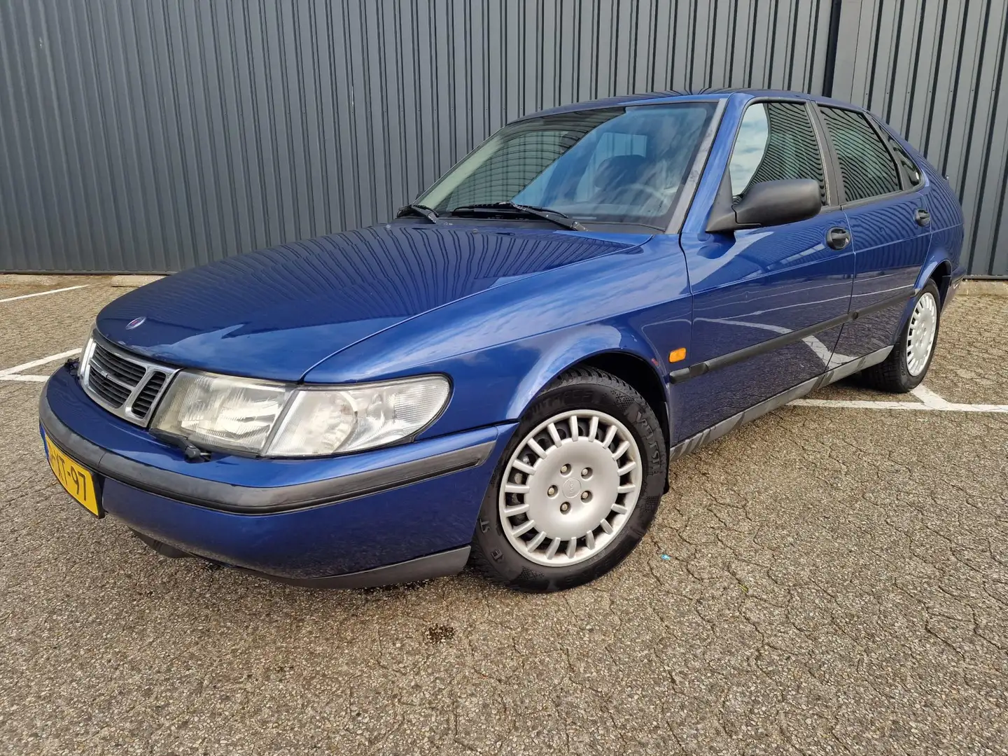 Saab 900 2.0 S Talladega, netto € 999, 17 jaar 1 eigenaar, Kék - 2