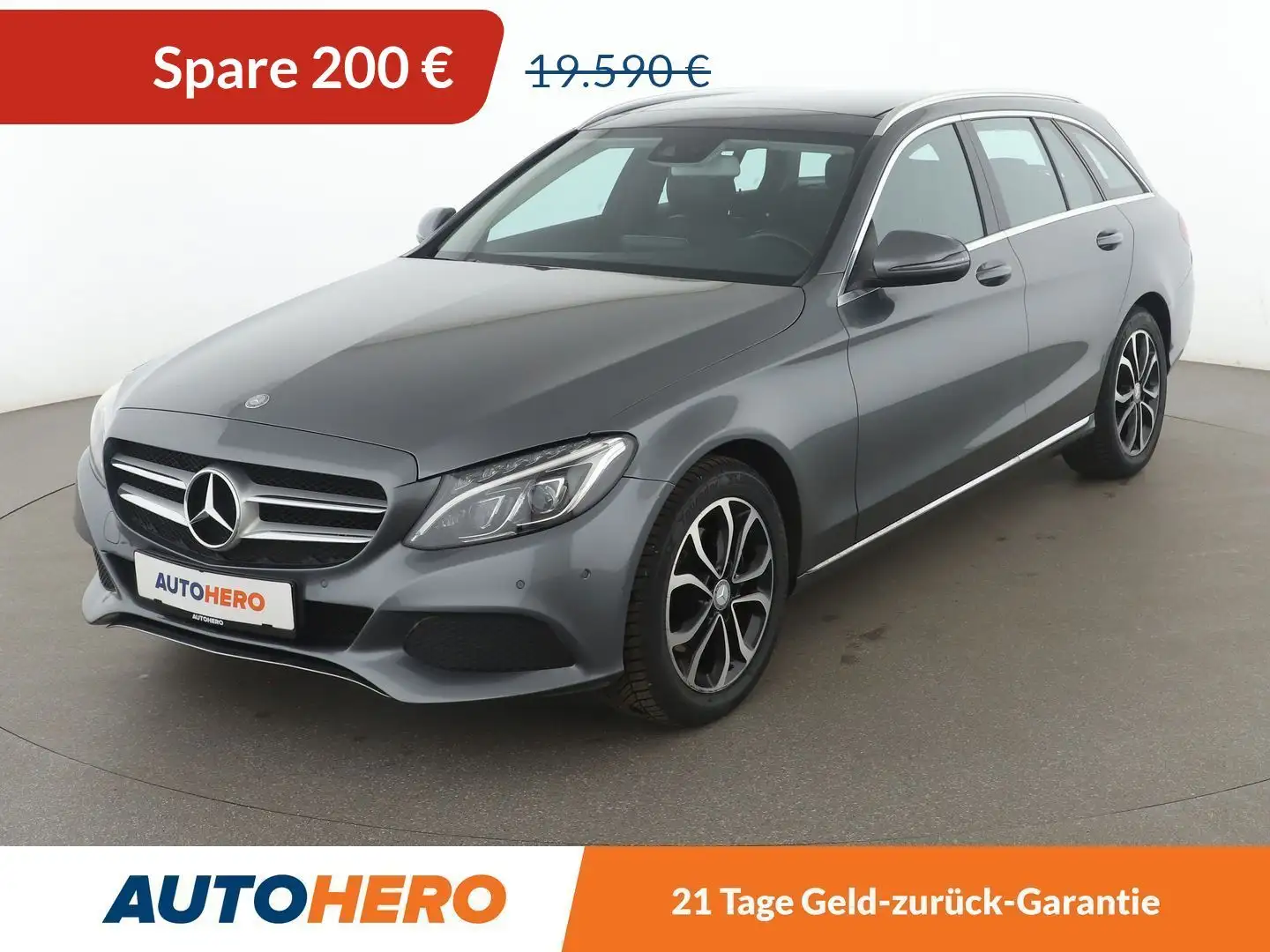 Mercedes-Benz C 200 C 200 T Avantgarde Aut.*NAVI*LED*TEMPO*PDC* Grau - 1